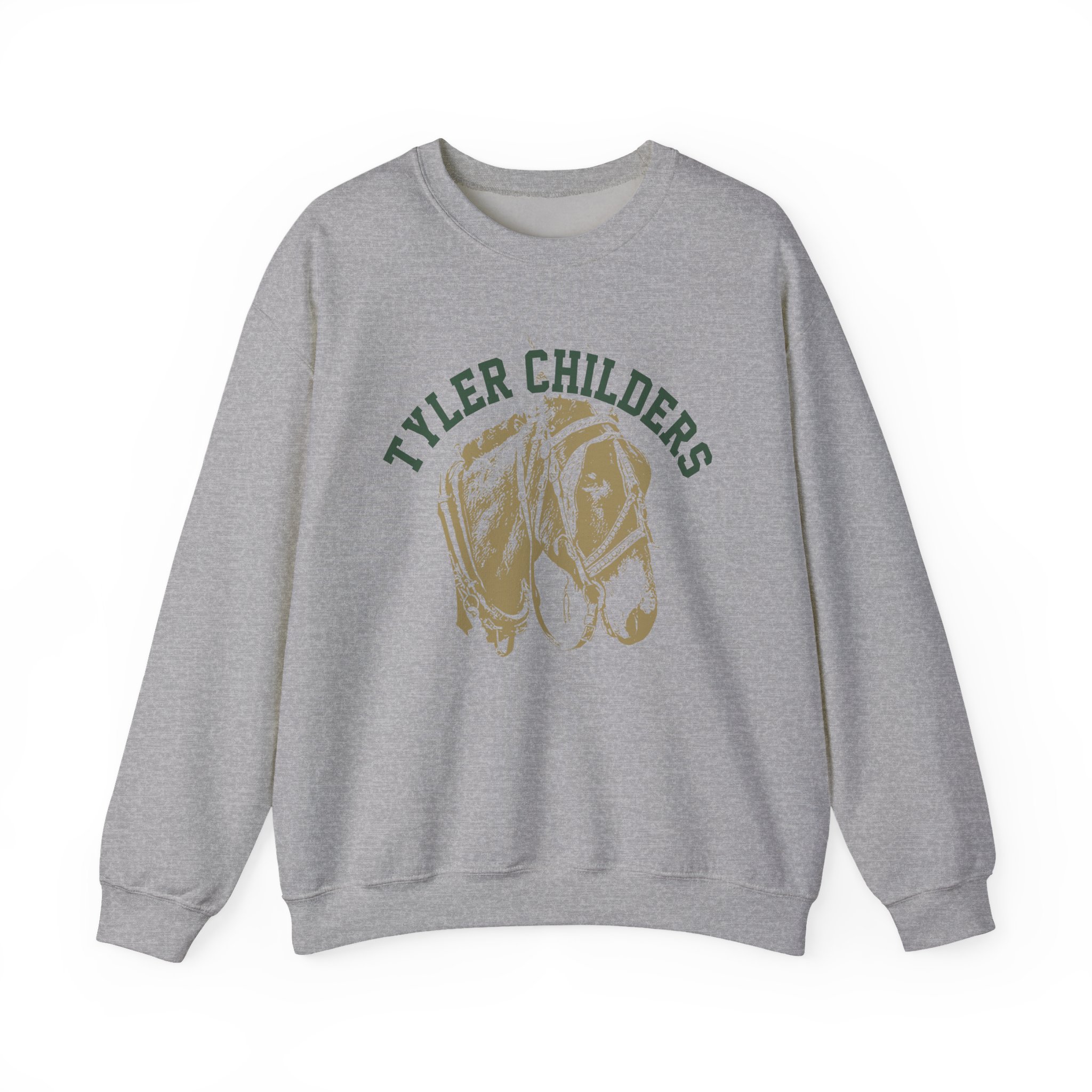 Tyler Childers Mule Raglan Unisex Heavy Blend™ Crewneck Sweatshirt - Image 9