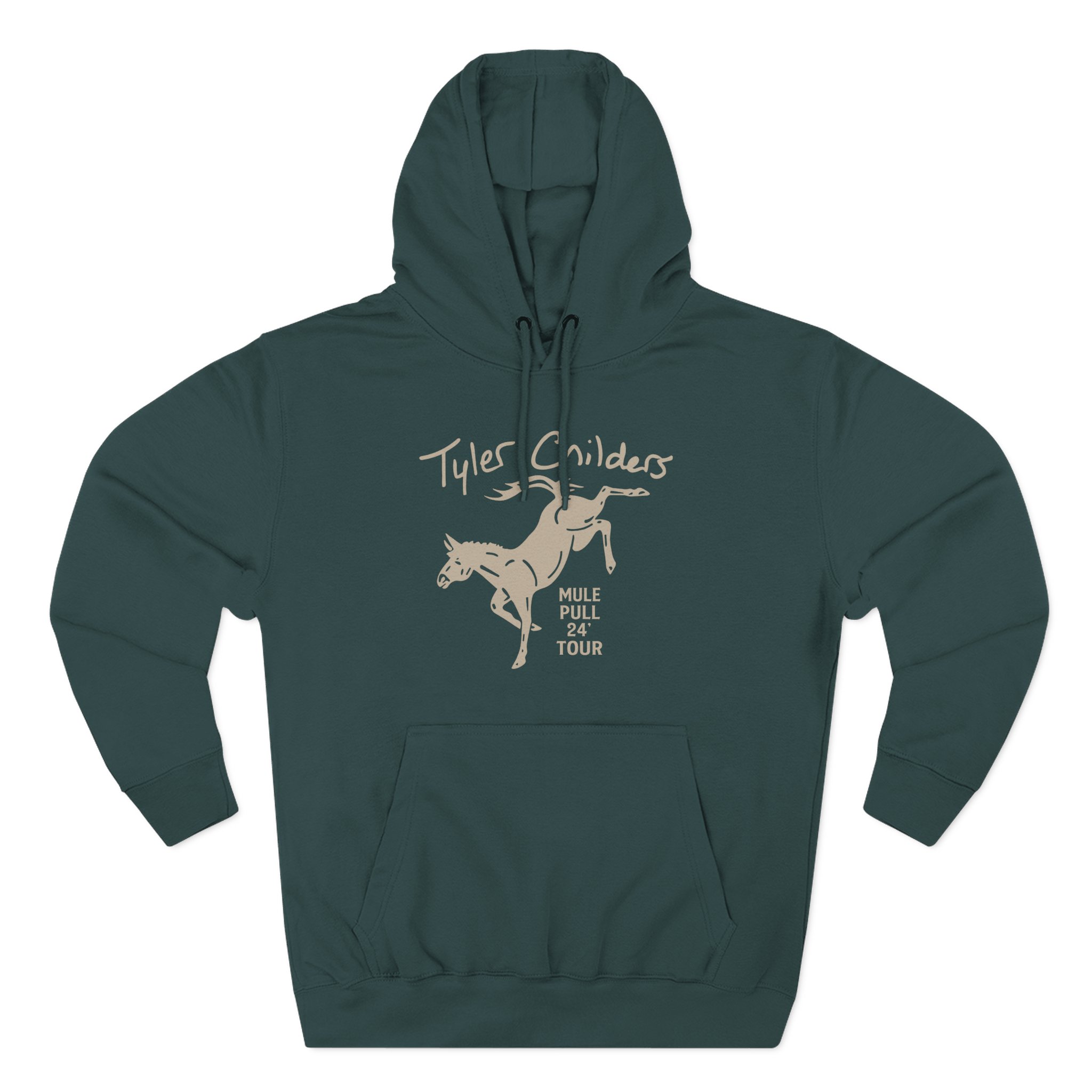 Tyler Childers Mule Kick Three-Panel Fleece Hoodie - Image 7