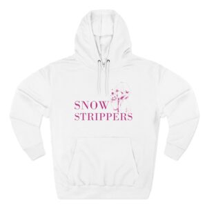 Snow Strippers Three-Panel Fleece Hoodie