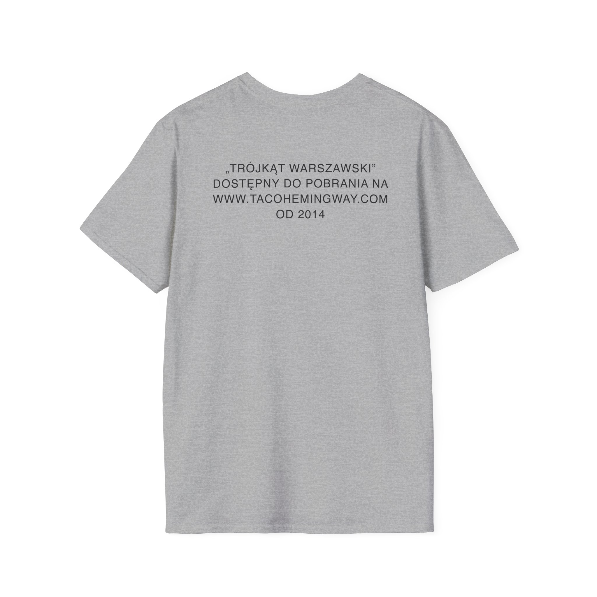 Taco Hemingway Warsaw Triangle Unisex Softstyle T-Shirt - Image 8