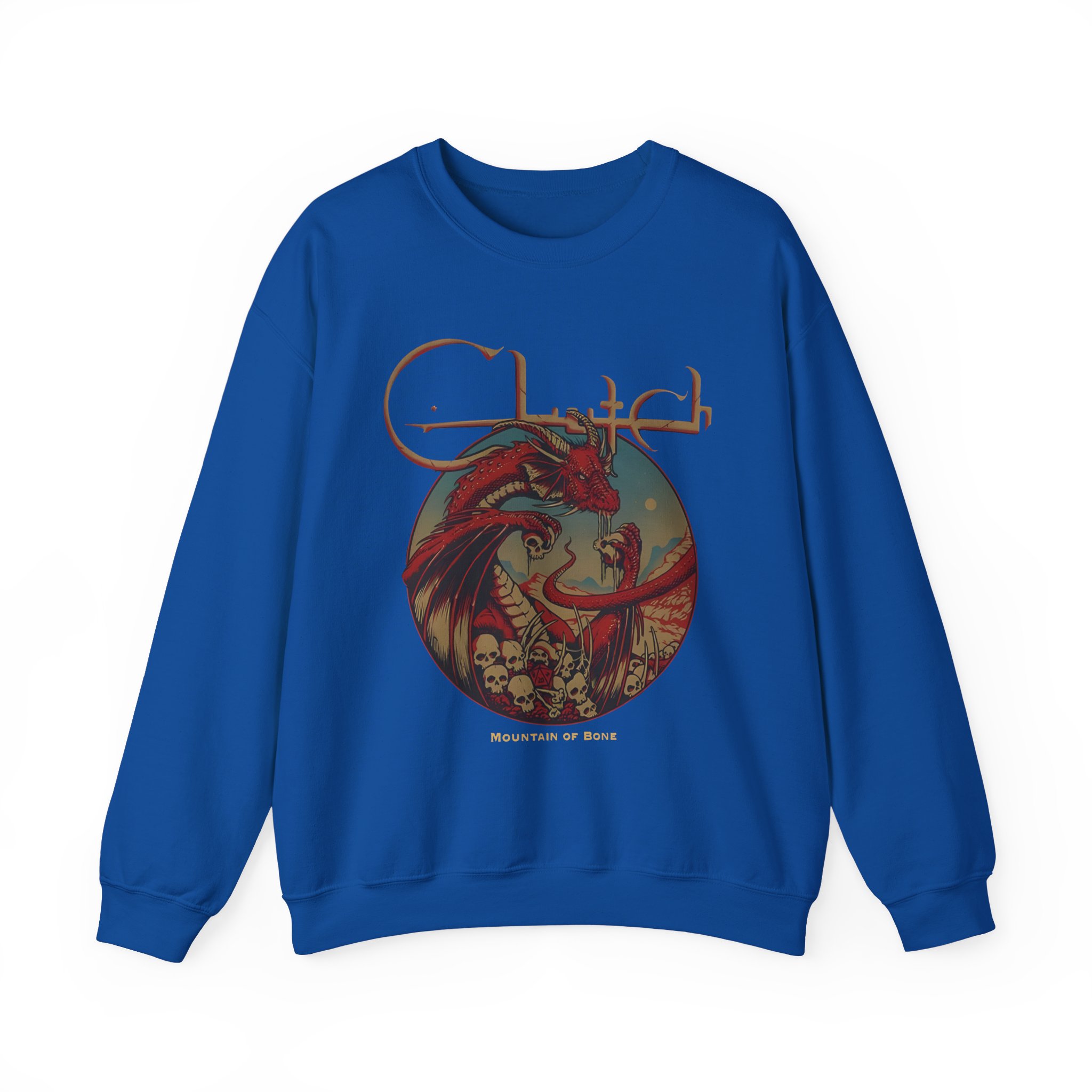 Clutch Mountain Of Bone Unisex Heavy Blend™ Crewneck Sweatshirt - Image 15