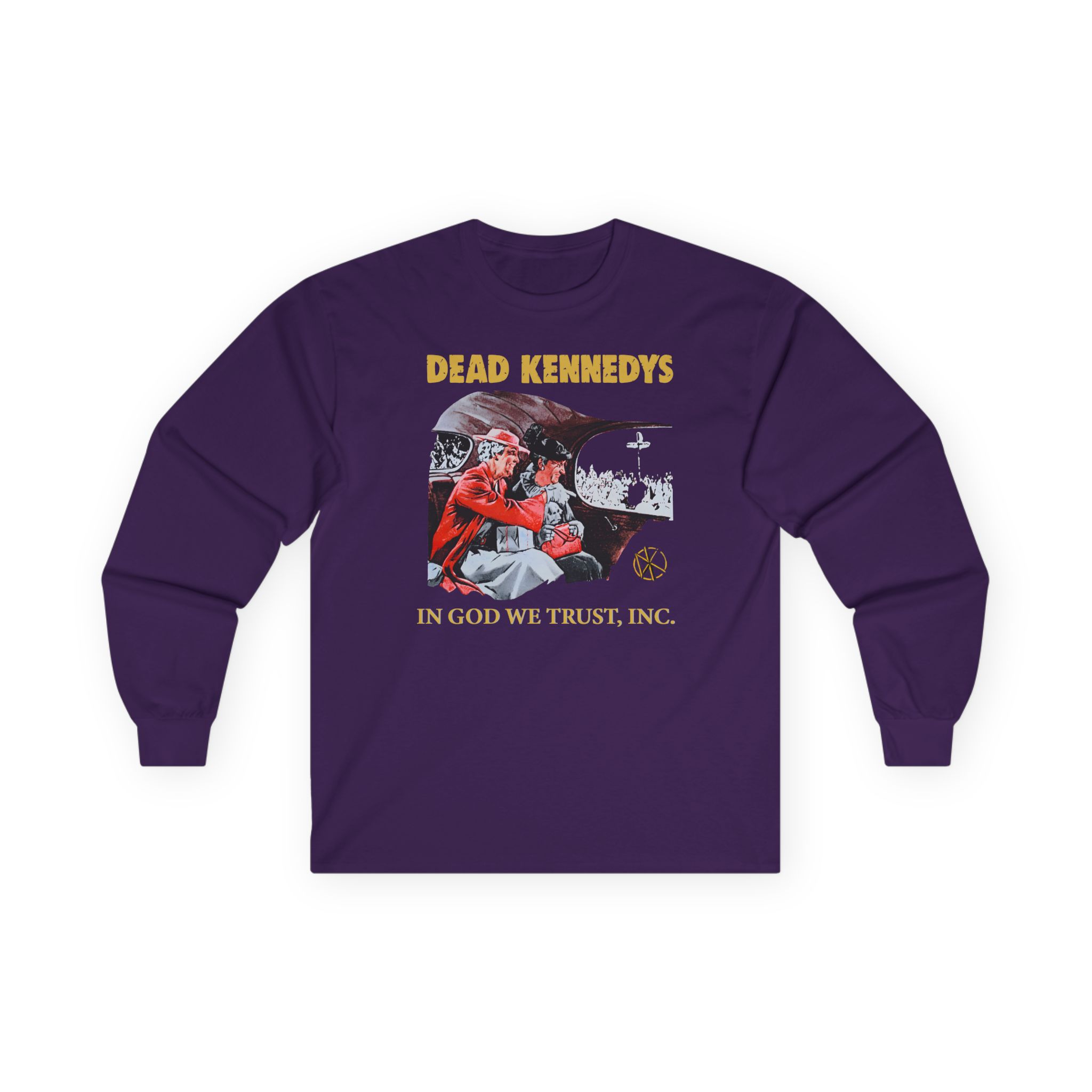 Dead Kennedys In God We Trust Unisex Ultra Cotton Long Sleeve Tee - Image 9