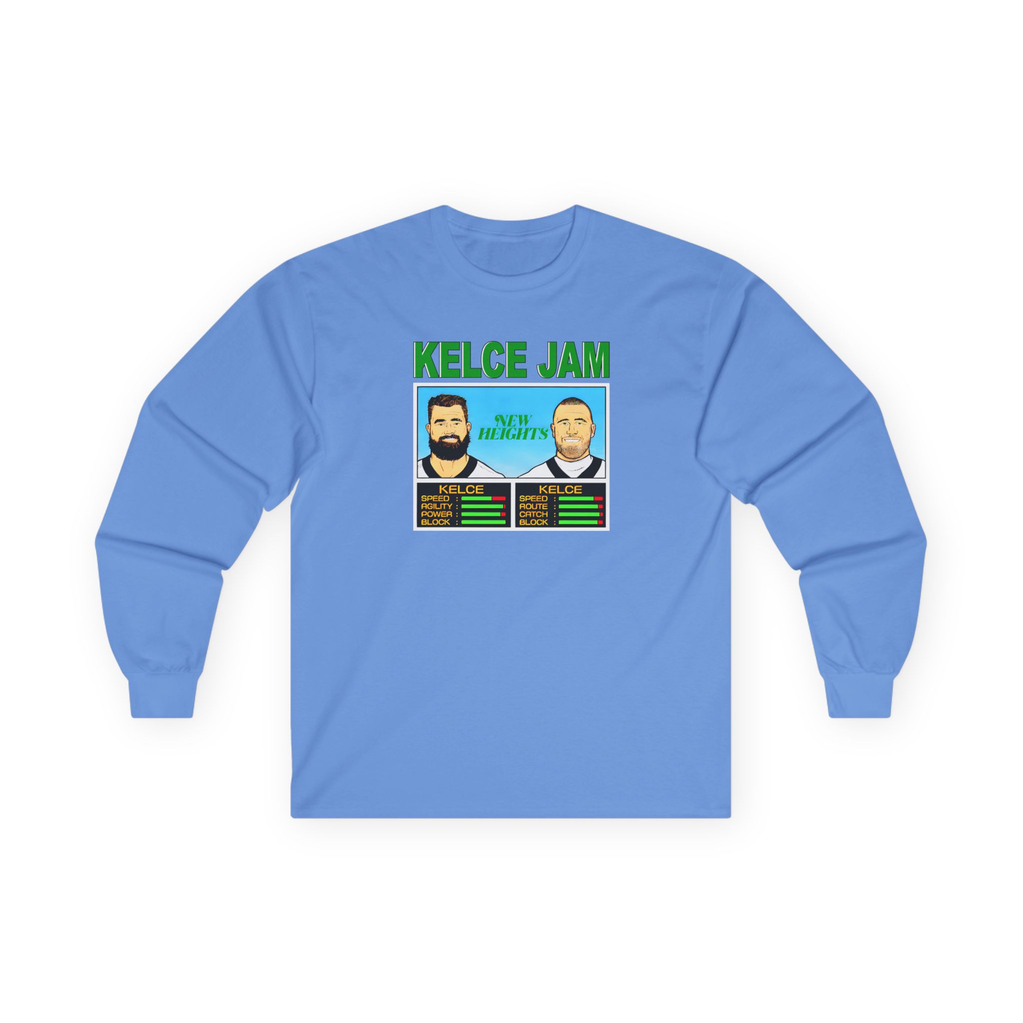 New Heights Kelce Jam Jason And Travis Unisex Ultra Cotton Long Sleeve Tee - Image 19