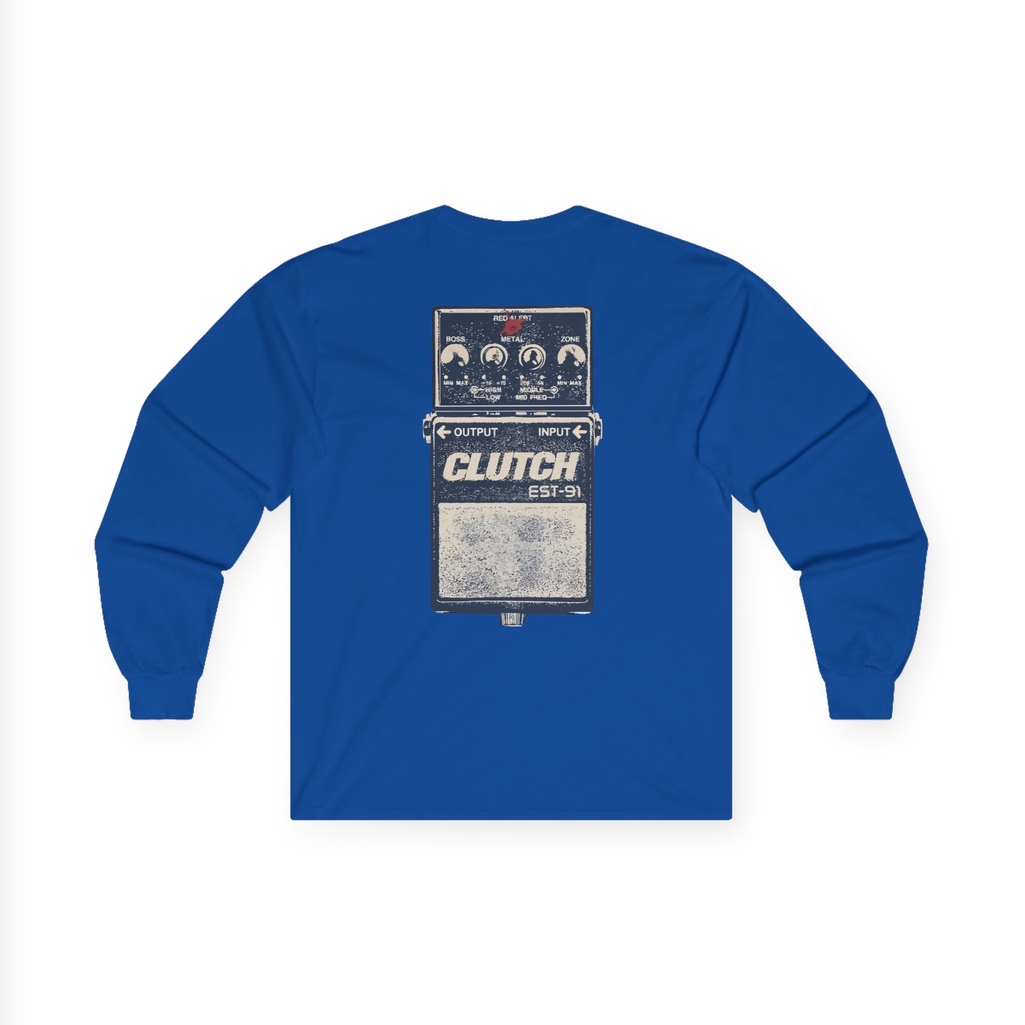 Clutch Red Alert Unisex Ultra Cotton Long Sleeve Tee - Image 12