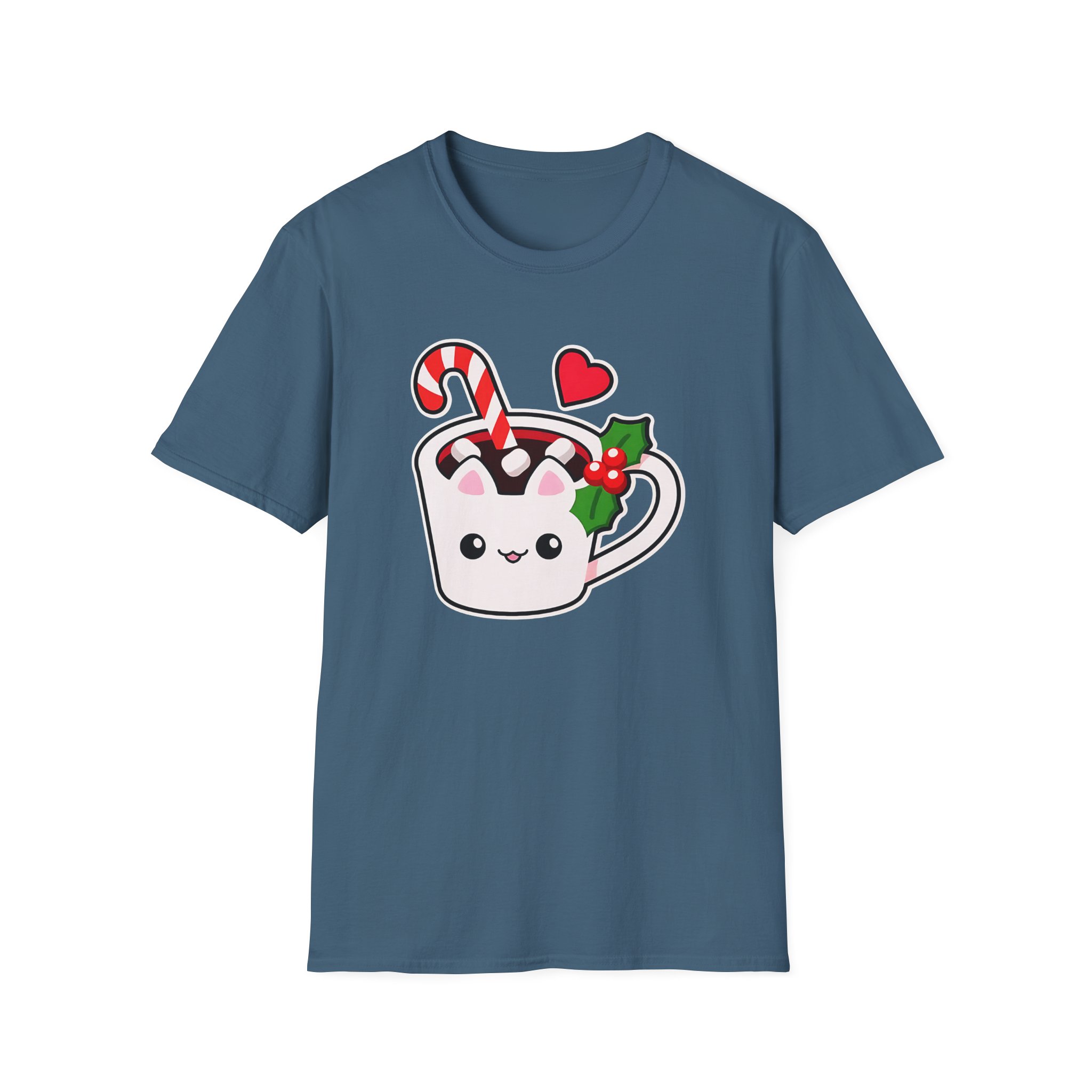 Aphmau Cocoa Holiday Unisex Softstyle T-Shirt - Image 11
