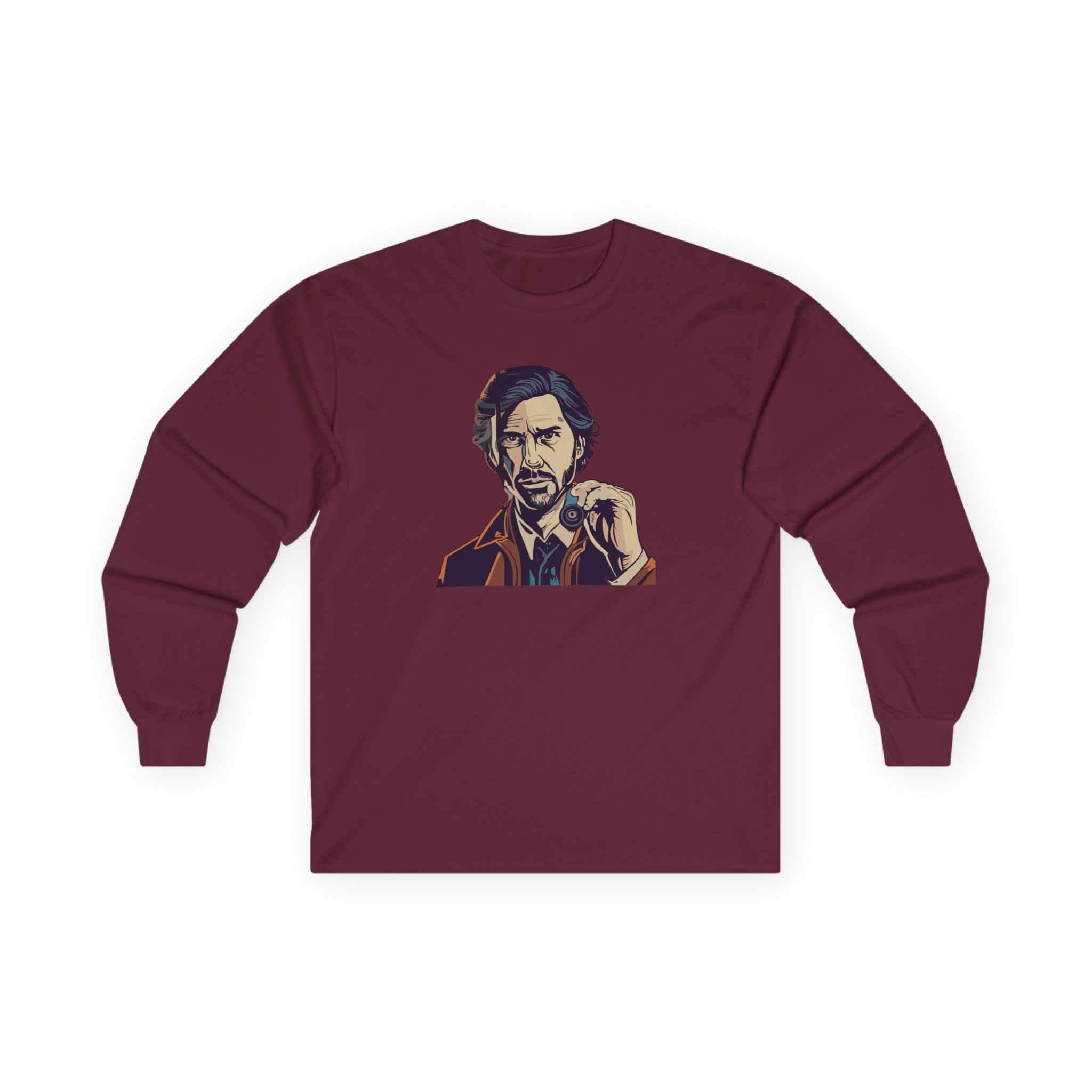 Alan Wake Cosmic Unisex Ultra Cotton Long Sleeve Tee - Image 5