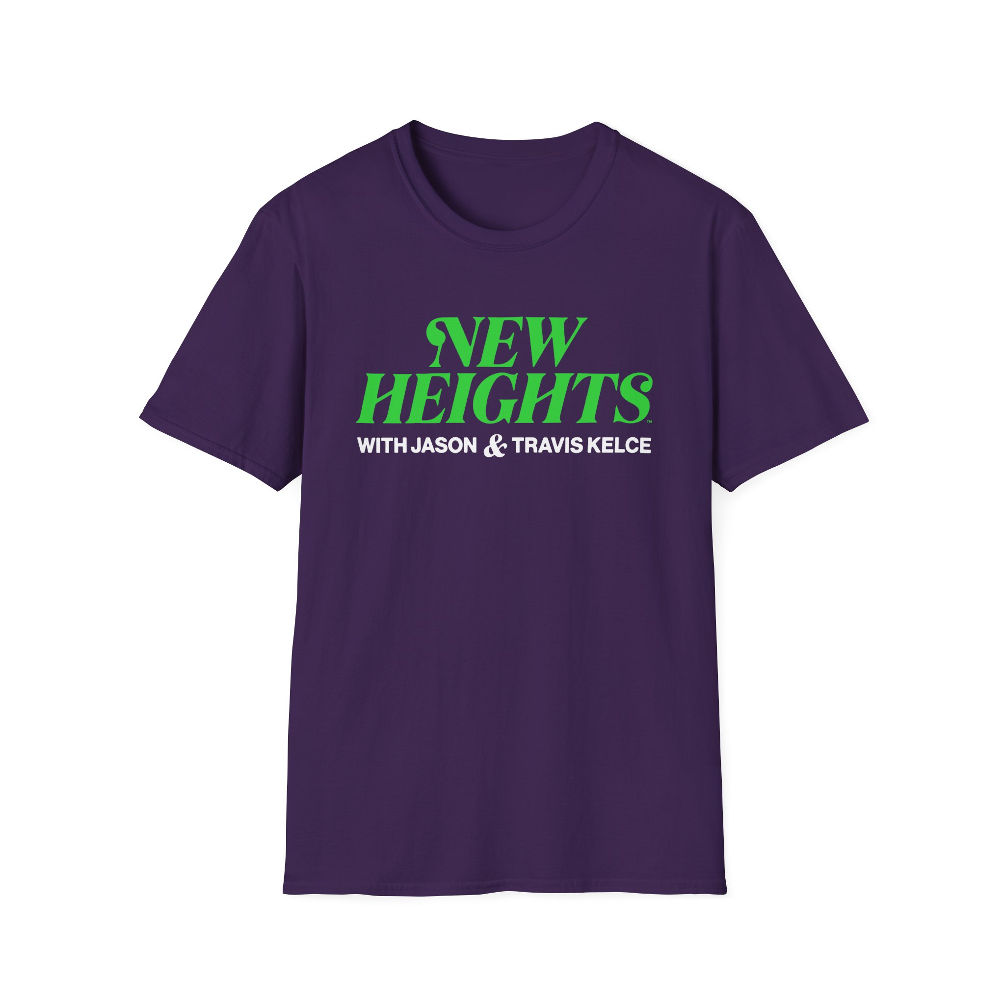 New Heights Podcast Unisex Softstyle T-Shirt - Image 23
