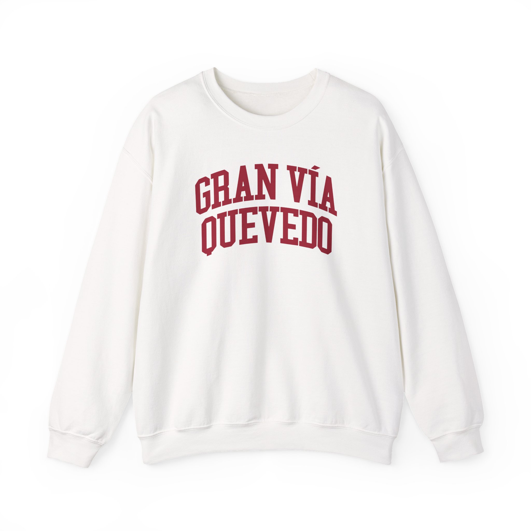 Quevedo Gran Vía Unisex Heavy Blend™ Crewneck Sweatshirt - Image 3