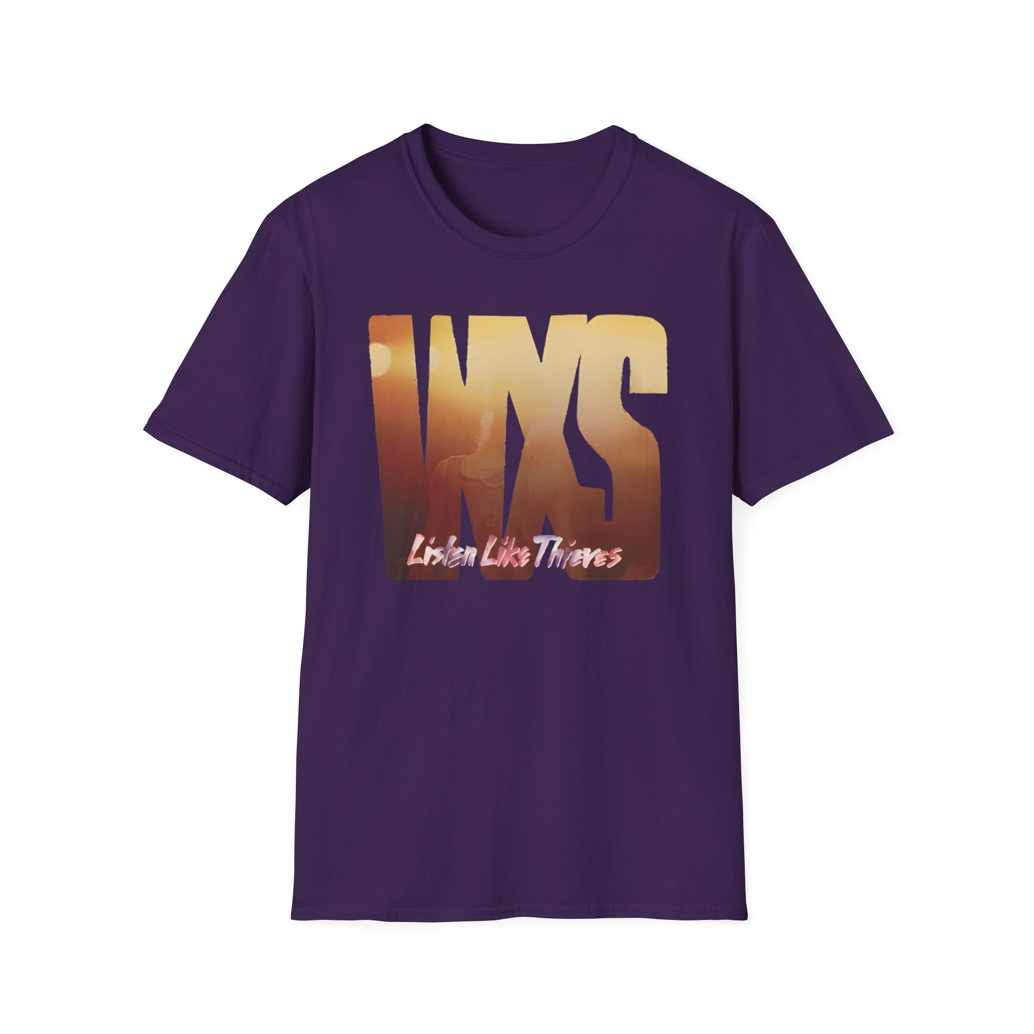 Inxs Listen Like Thieves Unisex Softstyle T-Shirt - Image 9