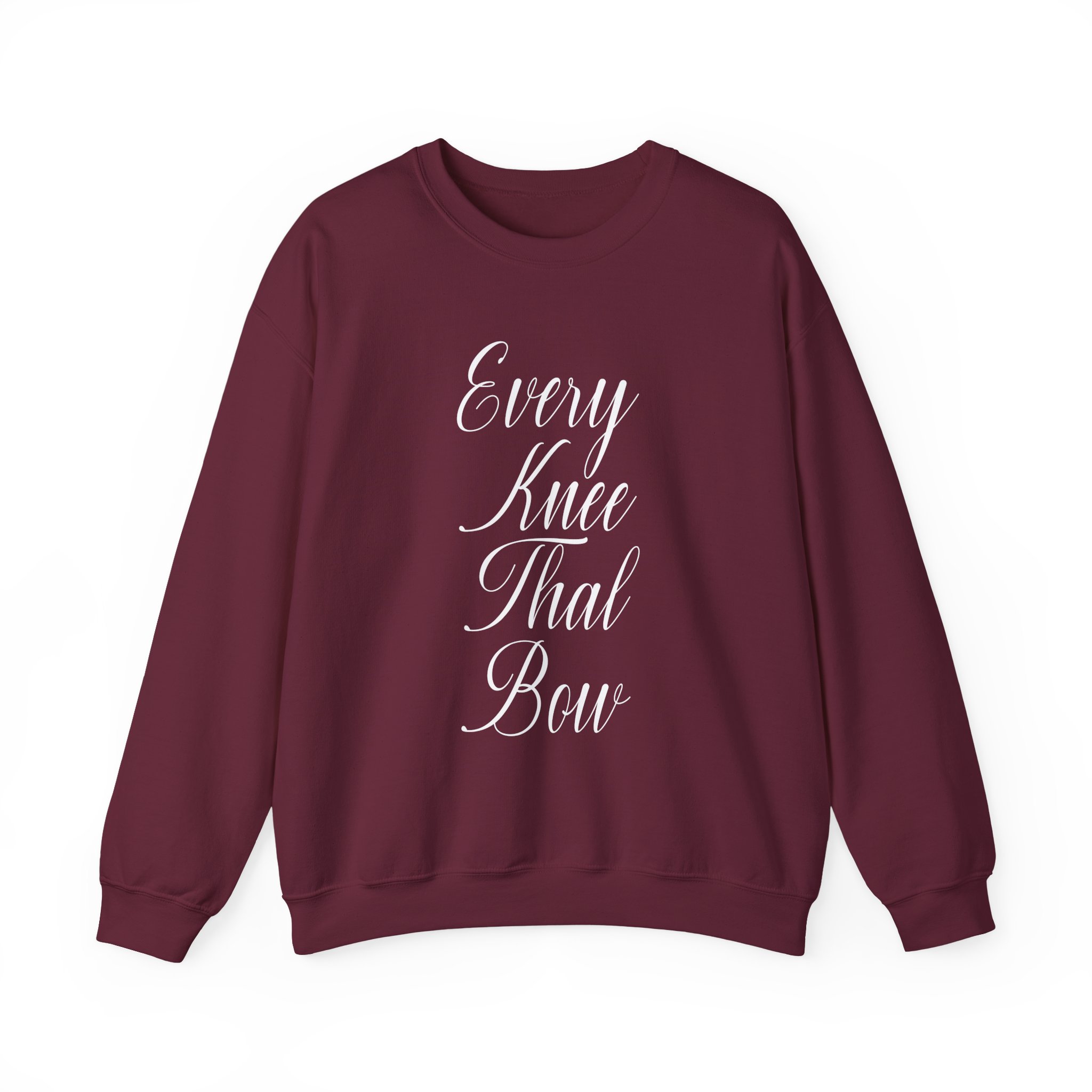 Life Church Every Knee Shall Bow Unisex Heavy Blend™ Crewneck Sweatshirt - Image 5