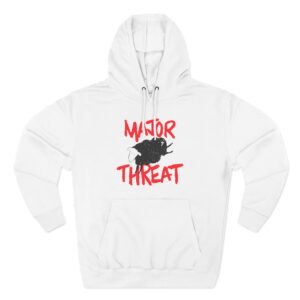 Major Threat Three-Panel Fleece Hoodie