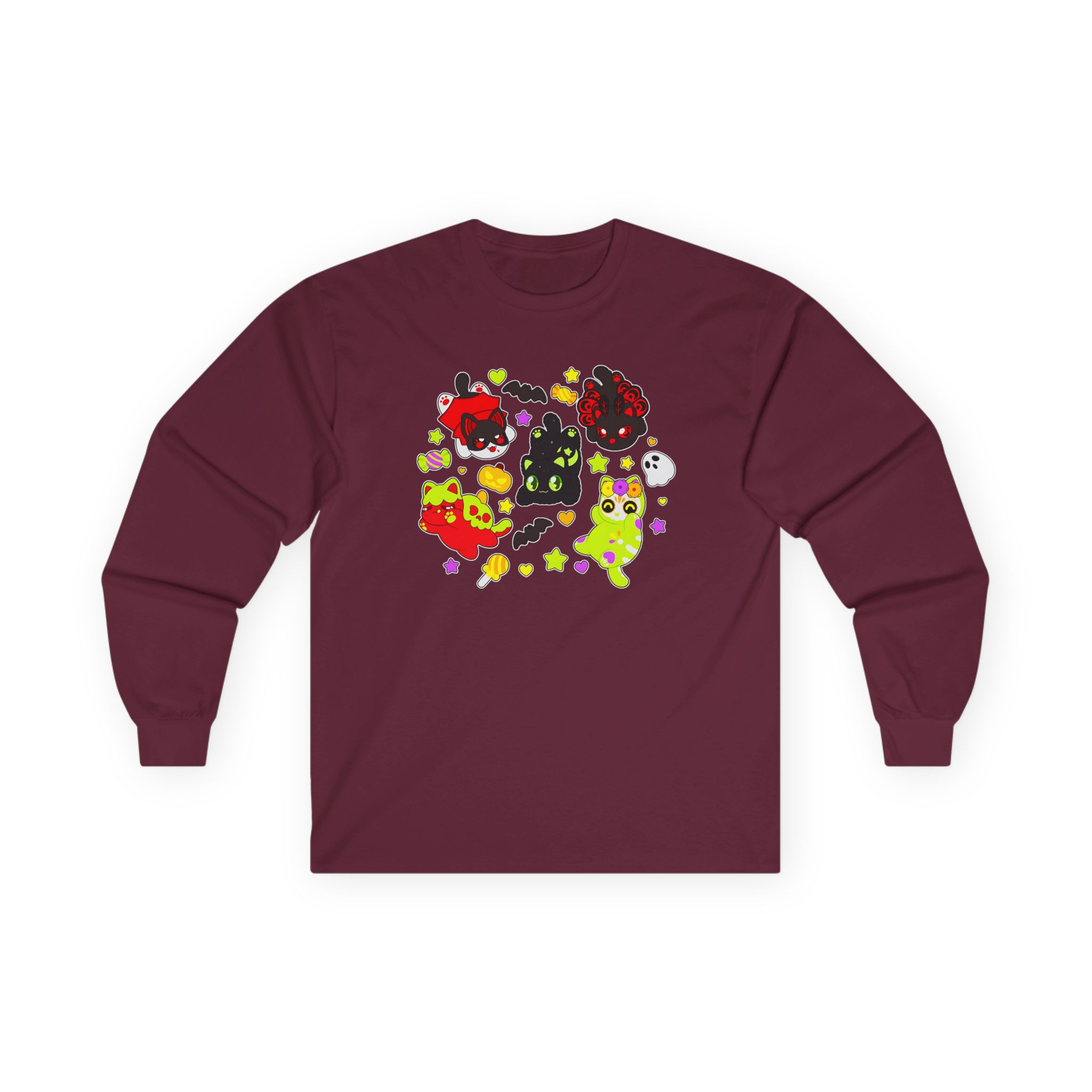 Aphmau Halloween Unisex Ultra Cotton Long Sleeve Tee - Image 3