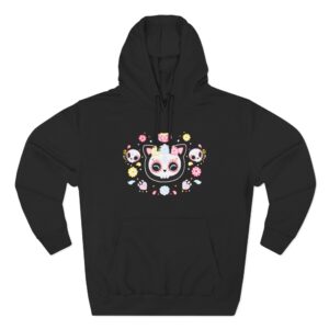 Aphmau Sugar Skull Cat Three-Panel Fleece Hoodie