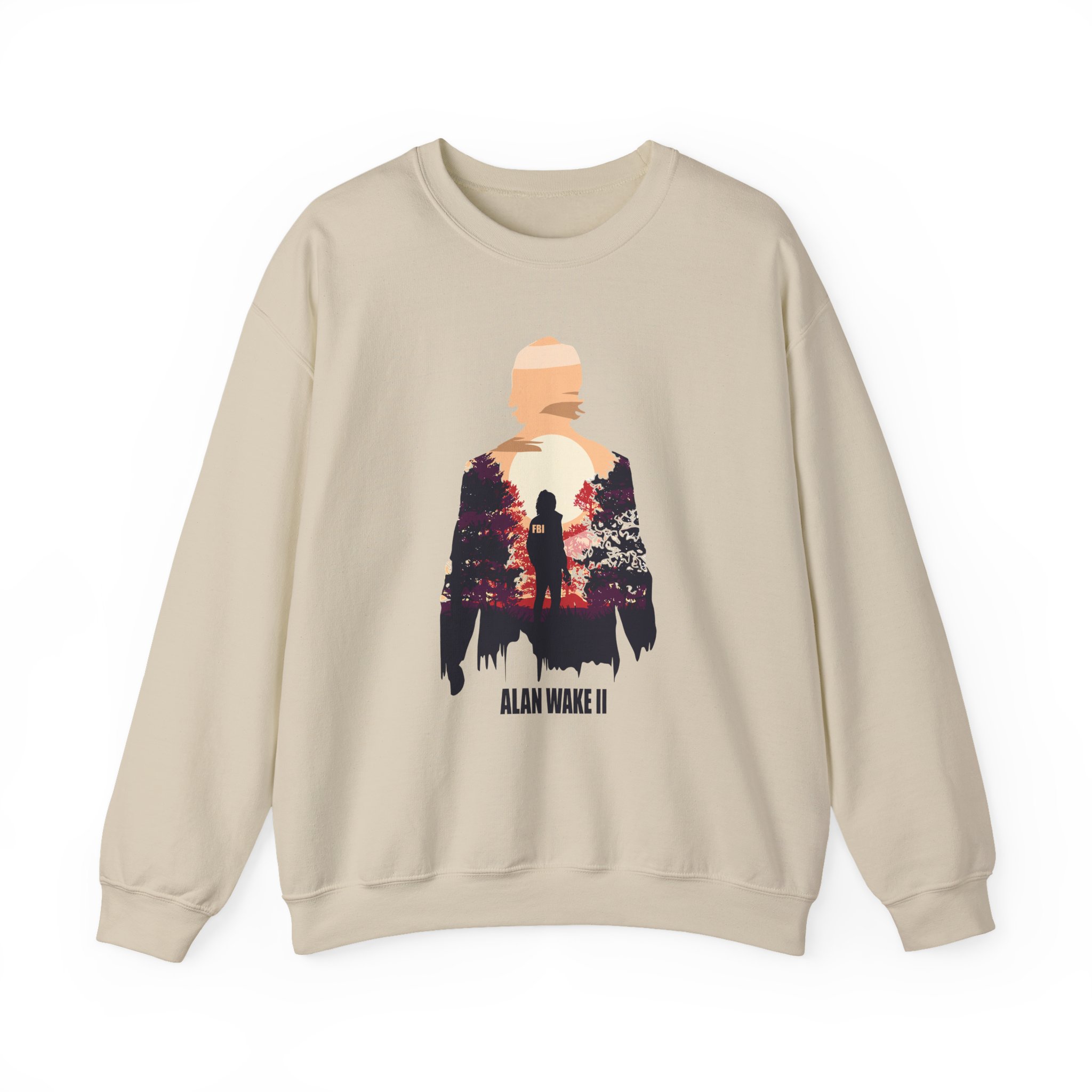 Alan Wake Unisex Heavy Blend™ Crewneck Sweatshirt - Image 3