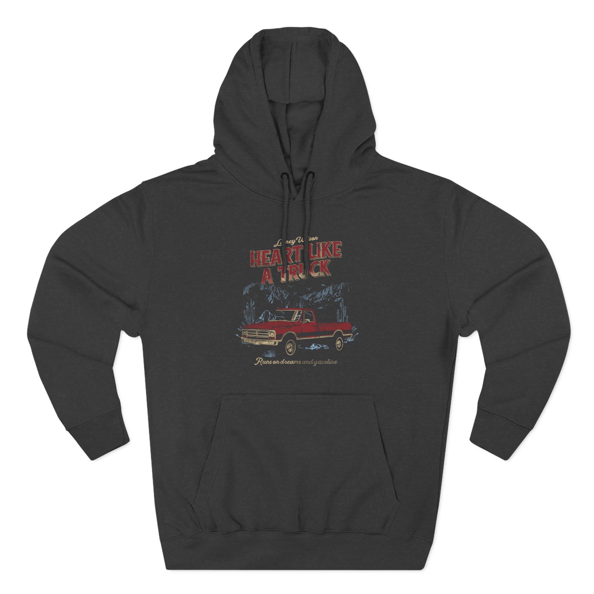Lainey Wilson Heart Like a Truck Three-Panel Fleece Hoodie - Image 3