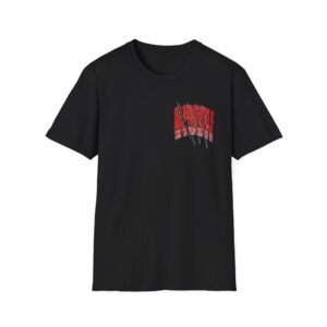Alpha Wolf Where My Dogs at Unisex Softstyle T-Shirt