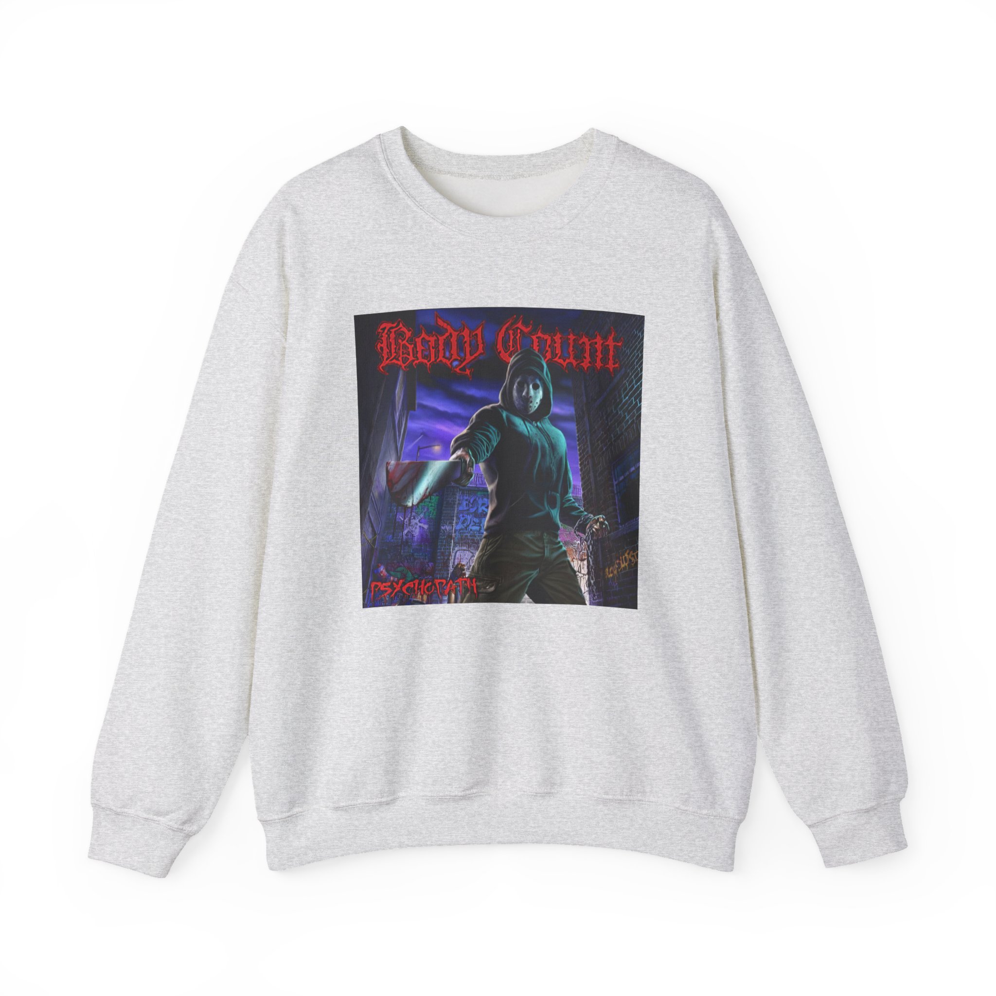 Body Count Psychopath Album Unisex Heavy Blend™ Crewneck Sweatshirt - Image 5