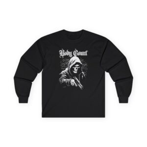 Body Count Hooded Skull Unisex Ultra Cotton Long Sleeve Tee