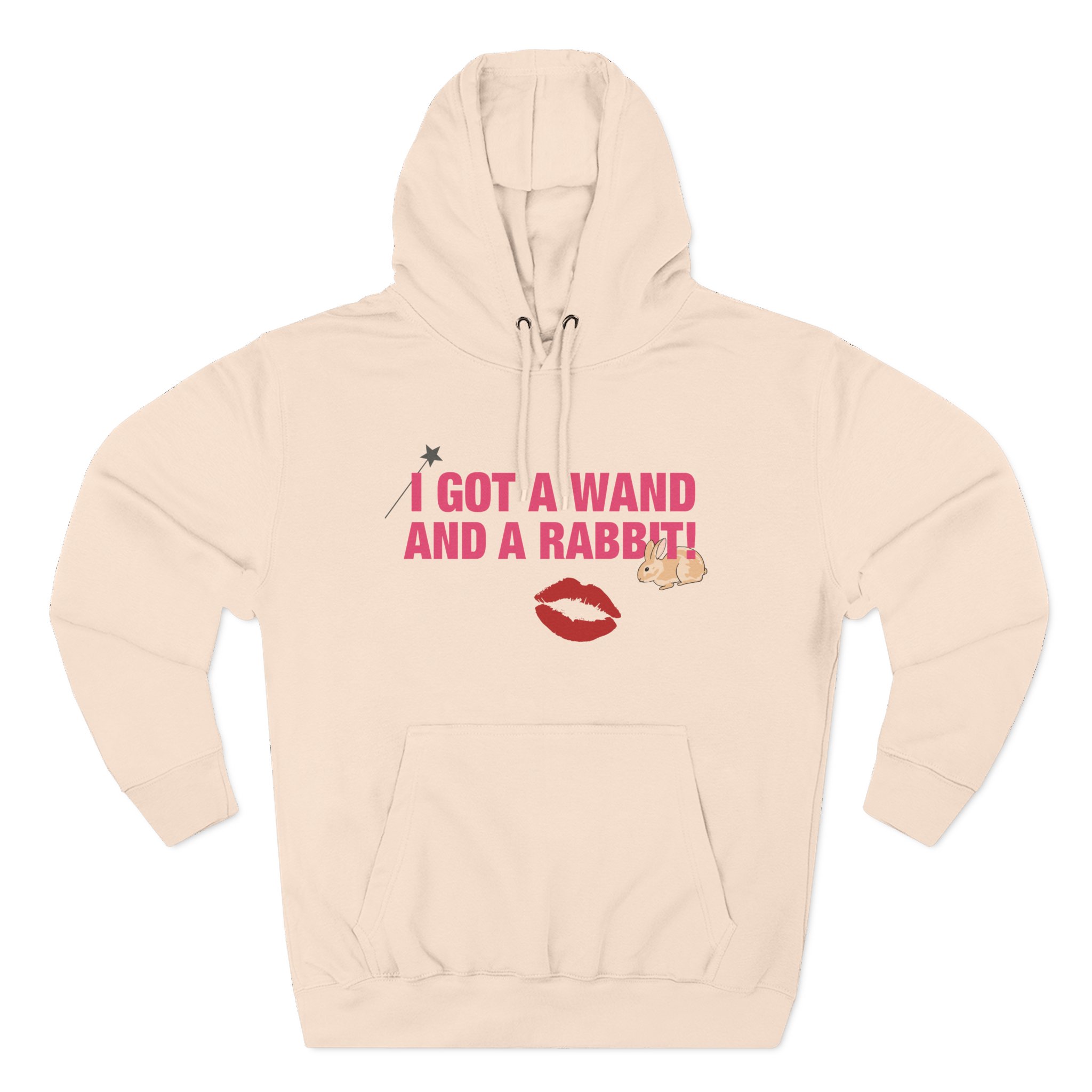 Chappell Roan Wand and a Rabbit Three-Panel Fleece Hoodie - Image 5