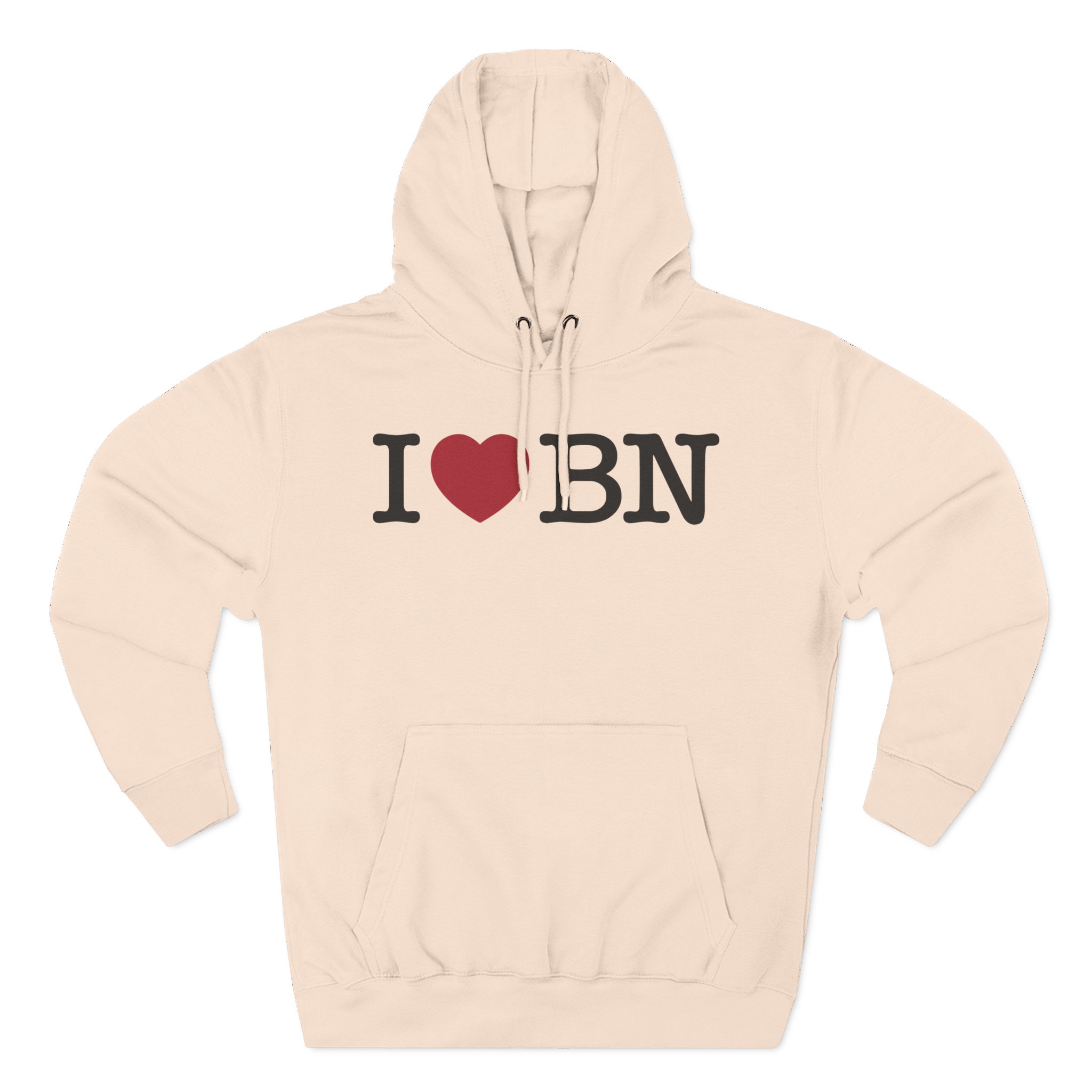 Quevedo I Love Bn Three-Panel Fleece Hoodie - Image 7