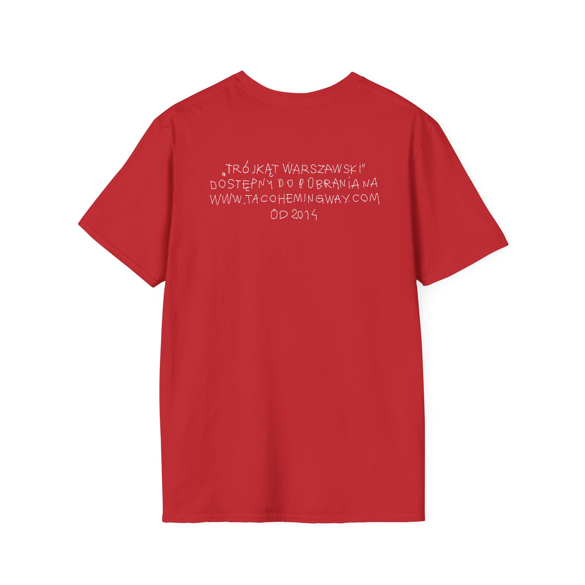 Taco Hemingway Warsaw Triangle Unisex Softstyle T-Shirt - Image 16