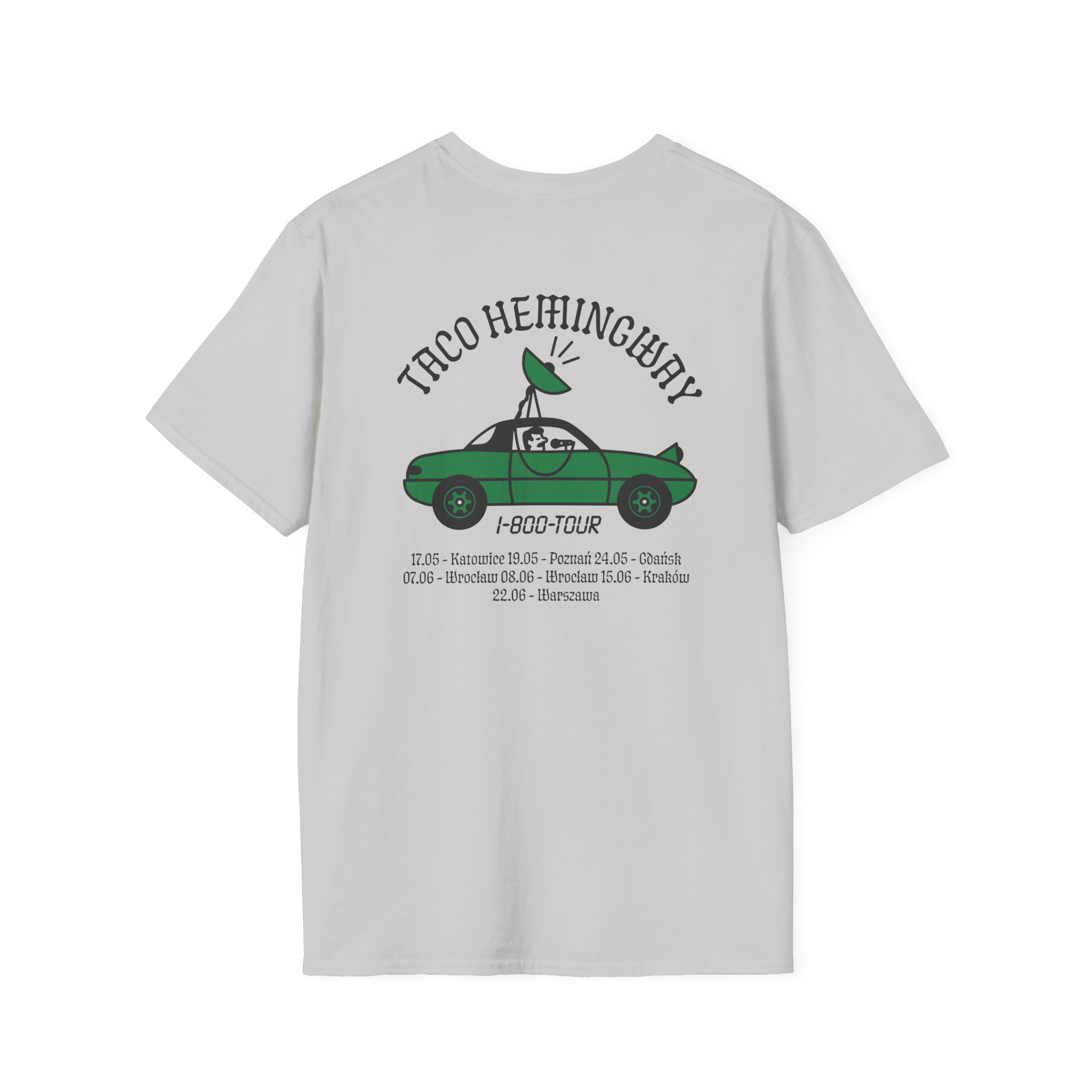 Taco Hemingway 1-800-tour Unisex Softstyle T-Shirt - Image 6