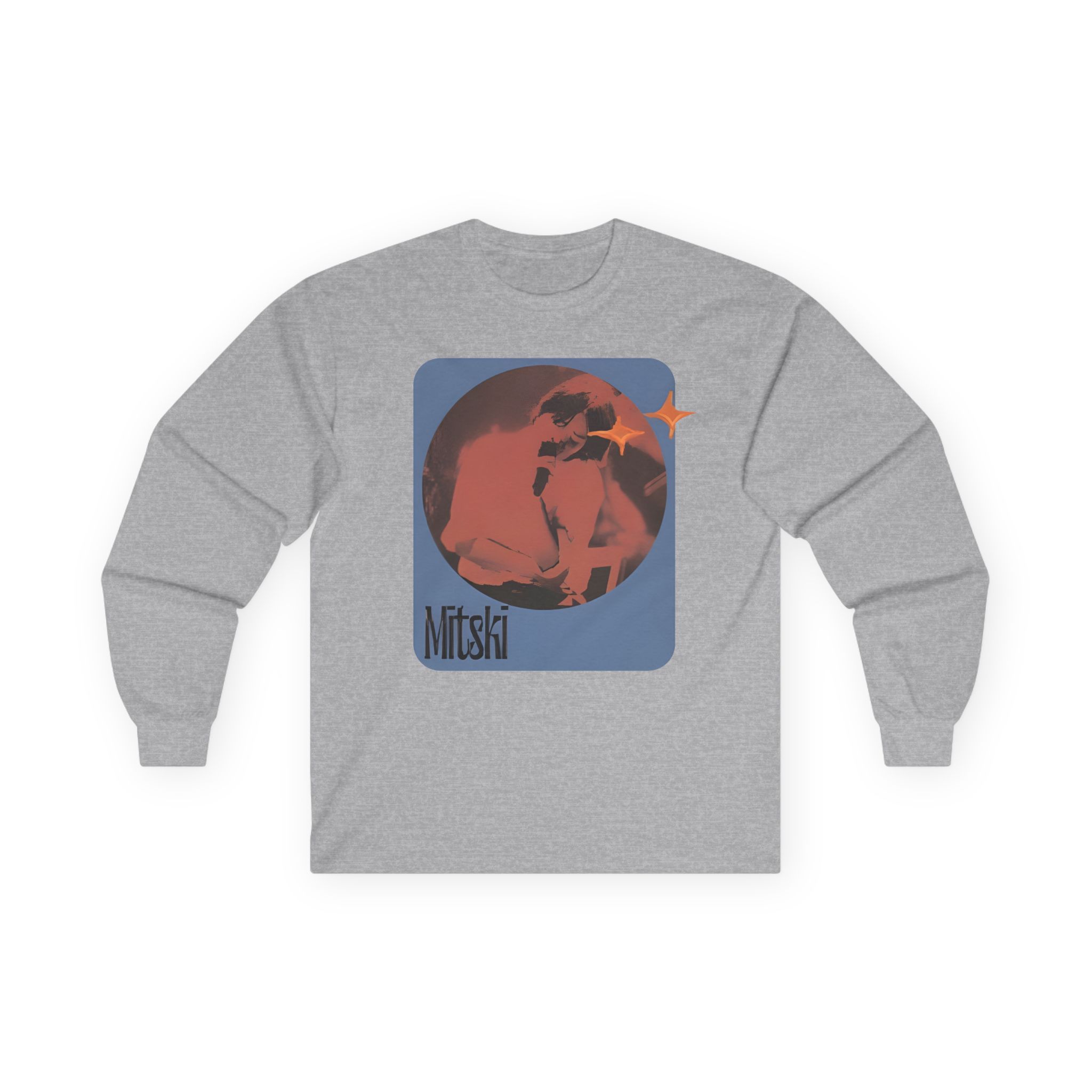 Mitski Stars Retro Unisex Ultra Cotton Long Sleeve Tee - Image 7