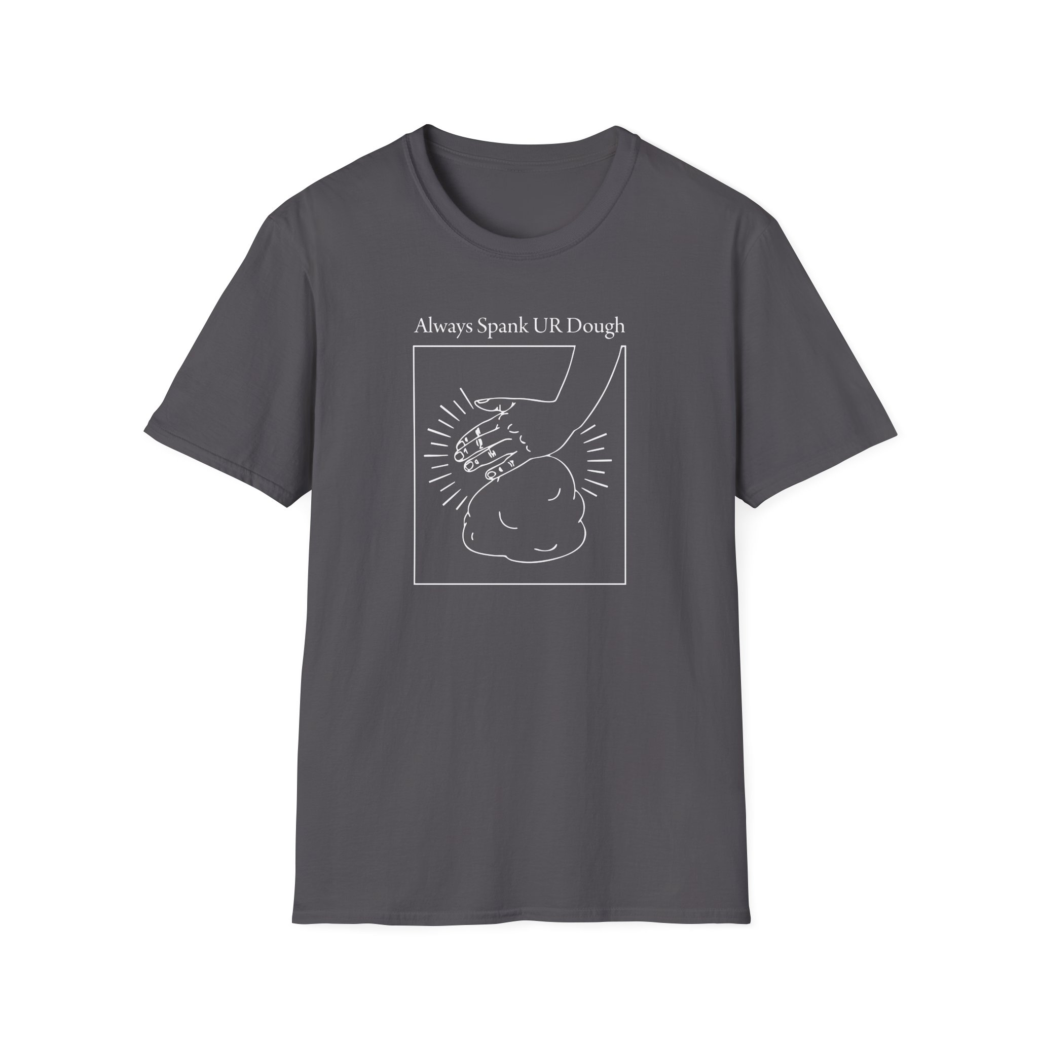 Joshua Weissman Always Spank Ur Dough Unisex Softstyle T-Shirt - Image 11