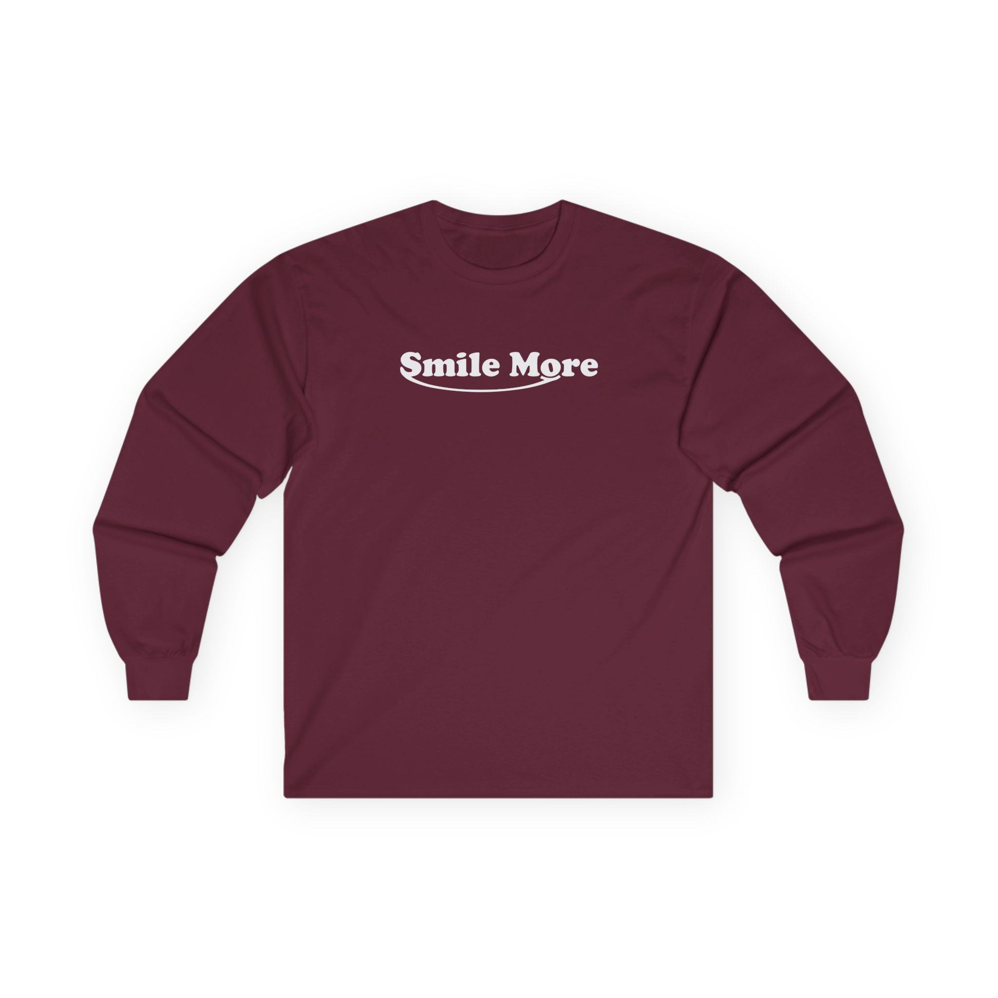 Roman Atwood Smile More Unisex Ultra Cotton Long Sleeve Tee - Image 3