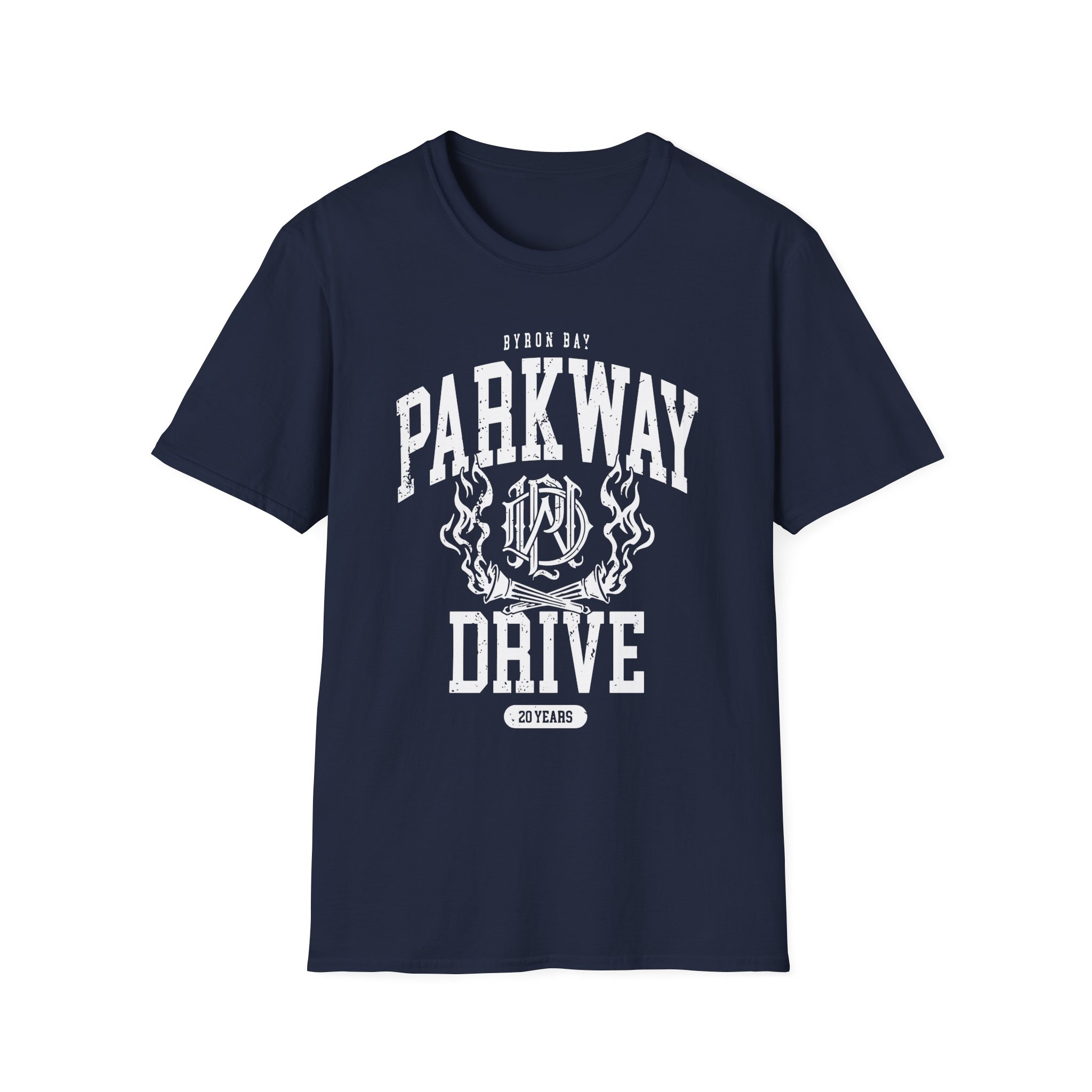 Parkway Drive 20-year-anniversary Unisex Softstyle T-Shirt - Image 19