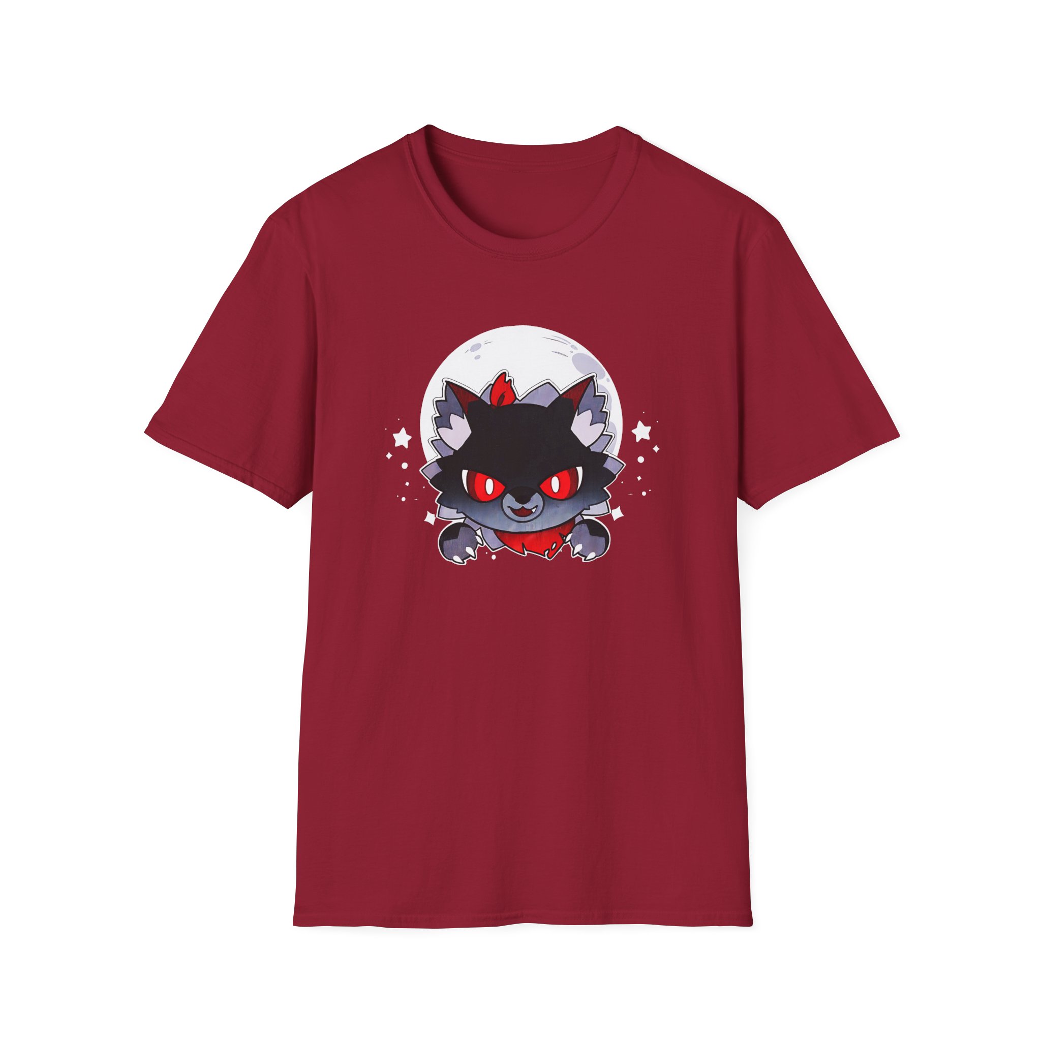 Aphmau Werewolf Cat Unisex Softstyle T-Shirt - Image 27
