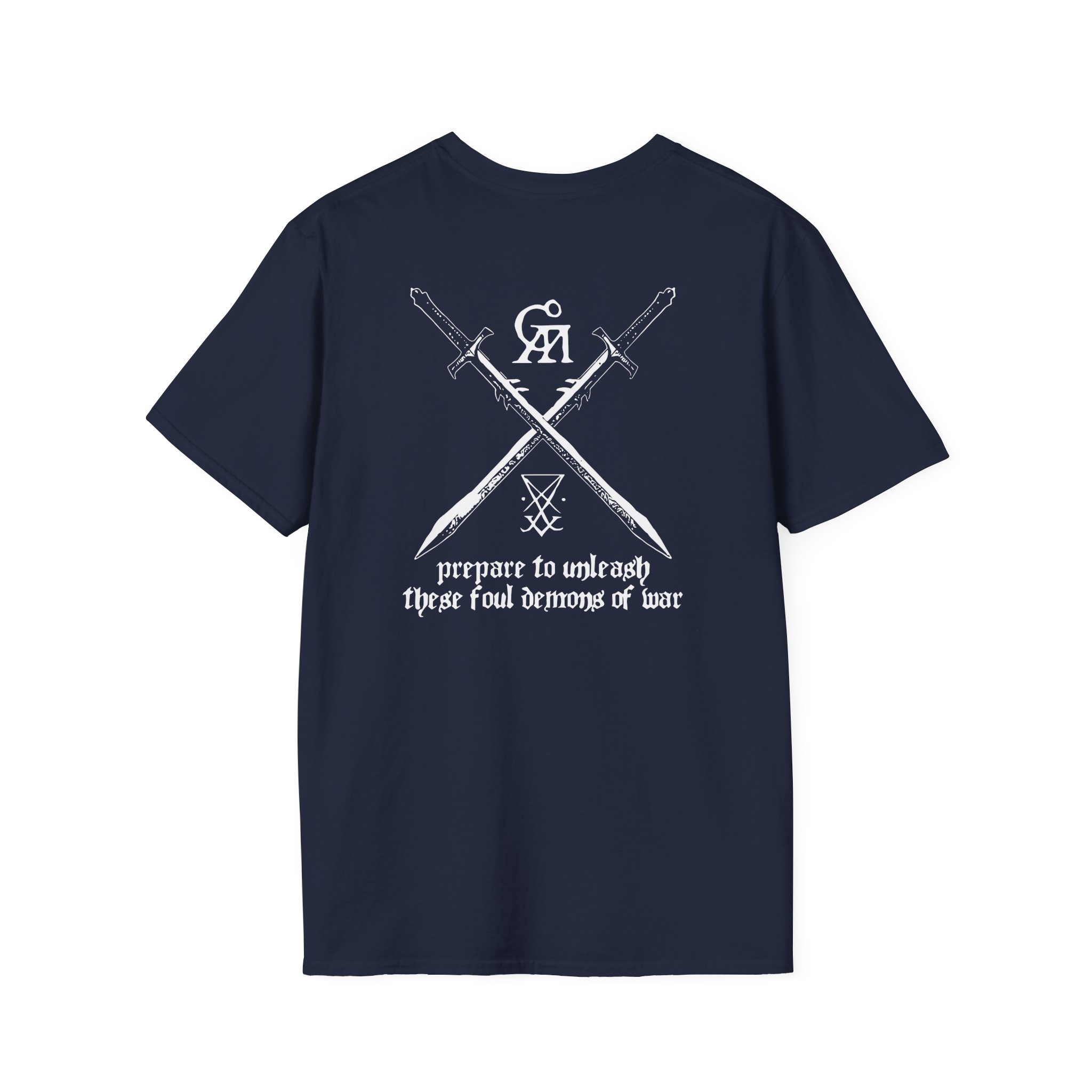 Goatwhore no Mercy Unisex Softstyle T-Shirt - Image 12