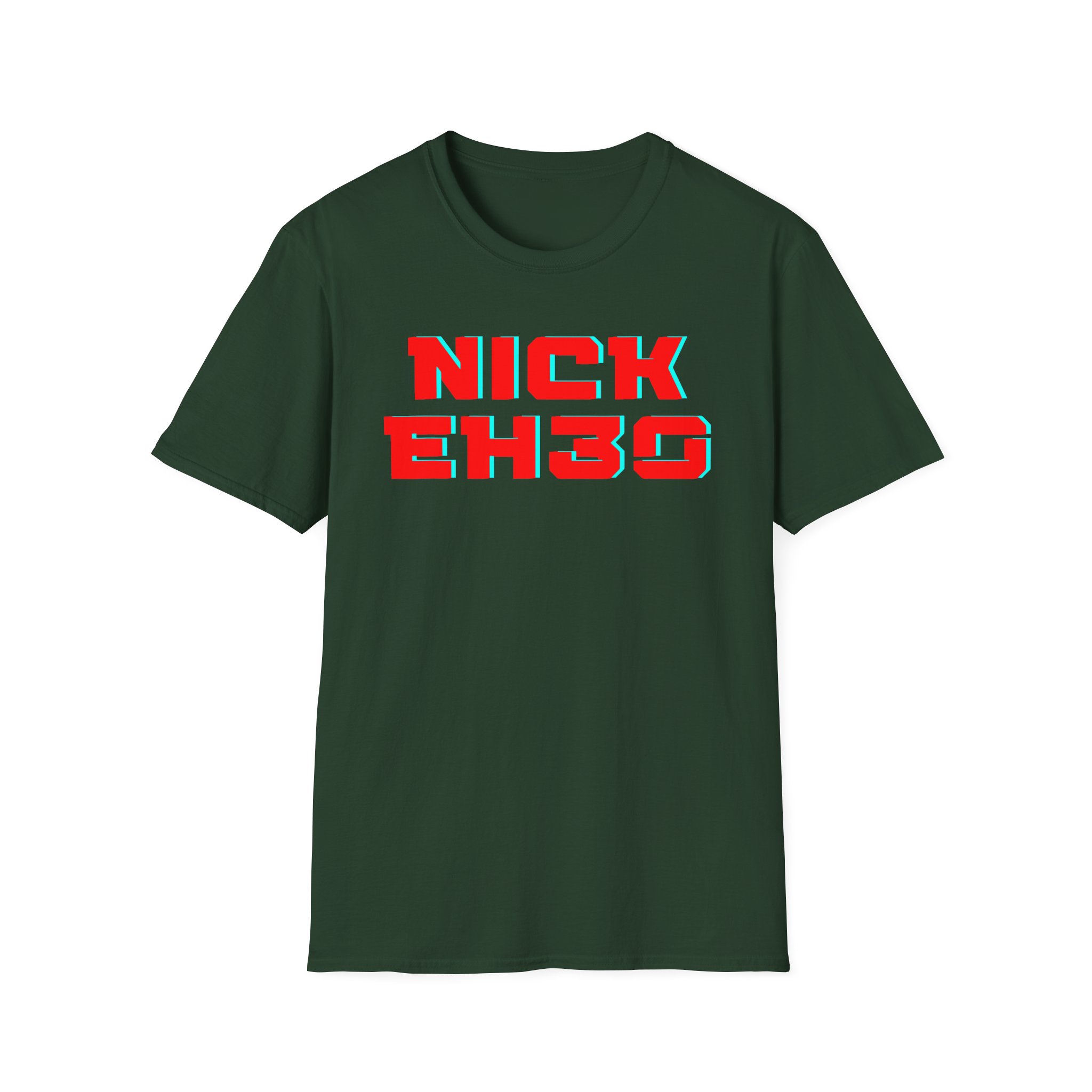 Nick Eh 30 Unisex Softstyle T-Shirt - Image 5