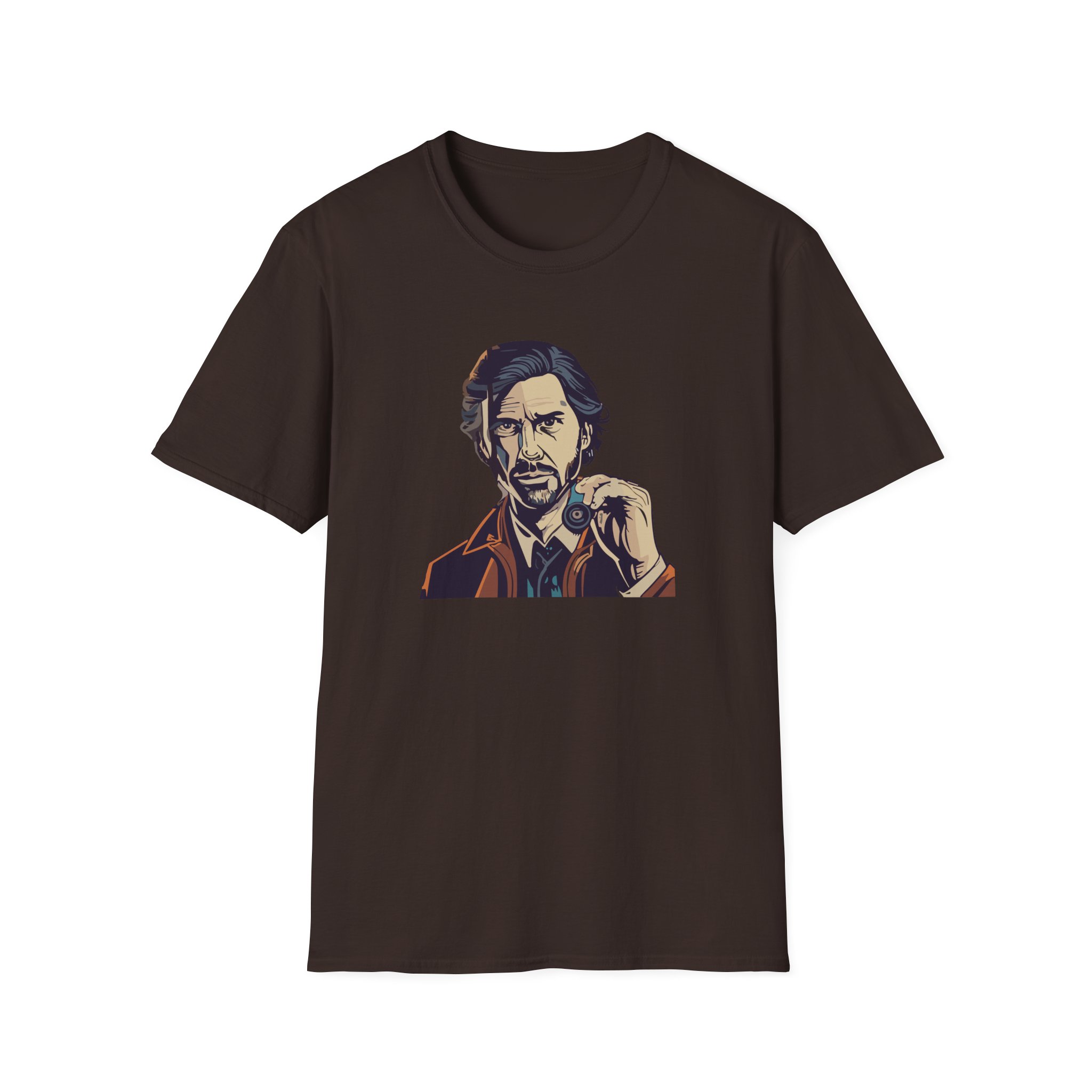 Alan Wake Cosmic Unisex Softstyle T-Shirt - Image 3