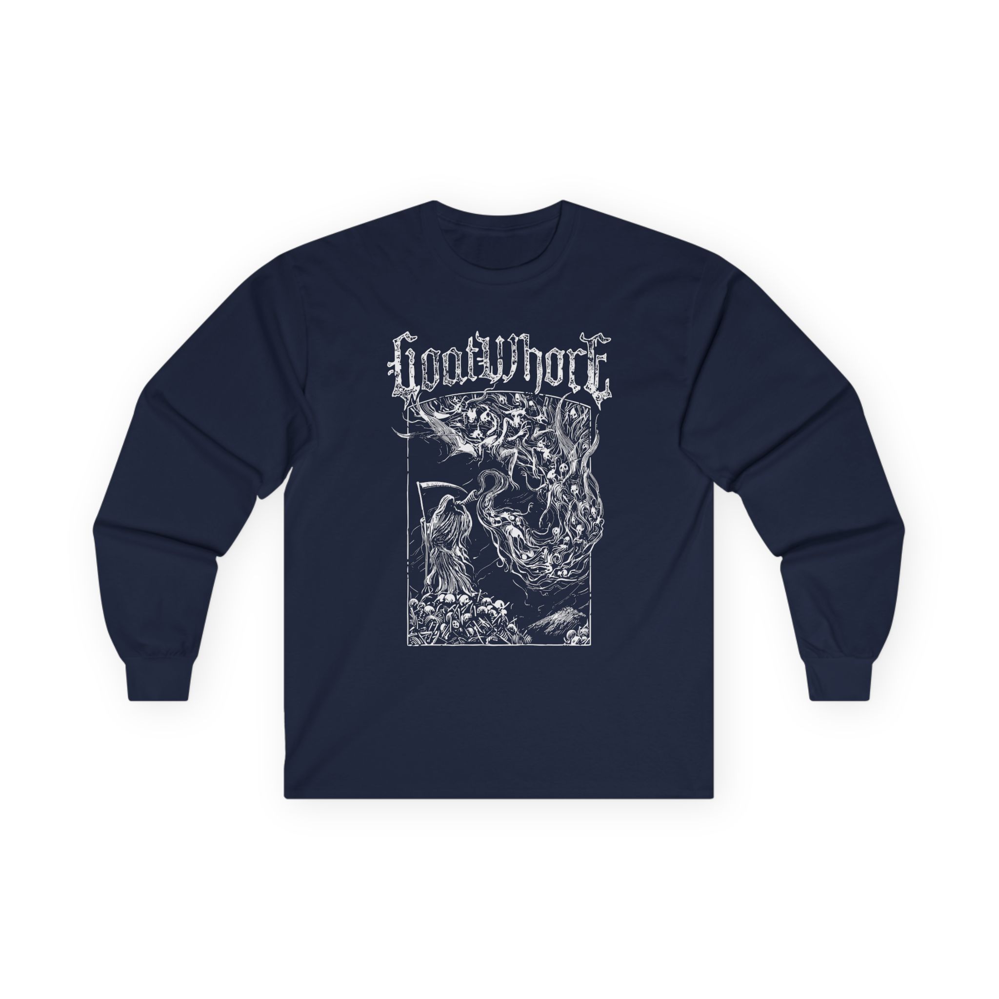 Goatwhore Unisex Ultra Cotton Long Sleeve Tee - Image 11