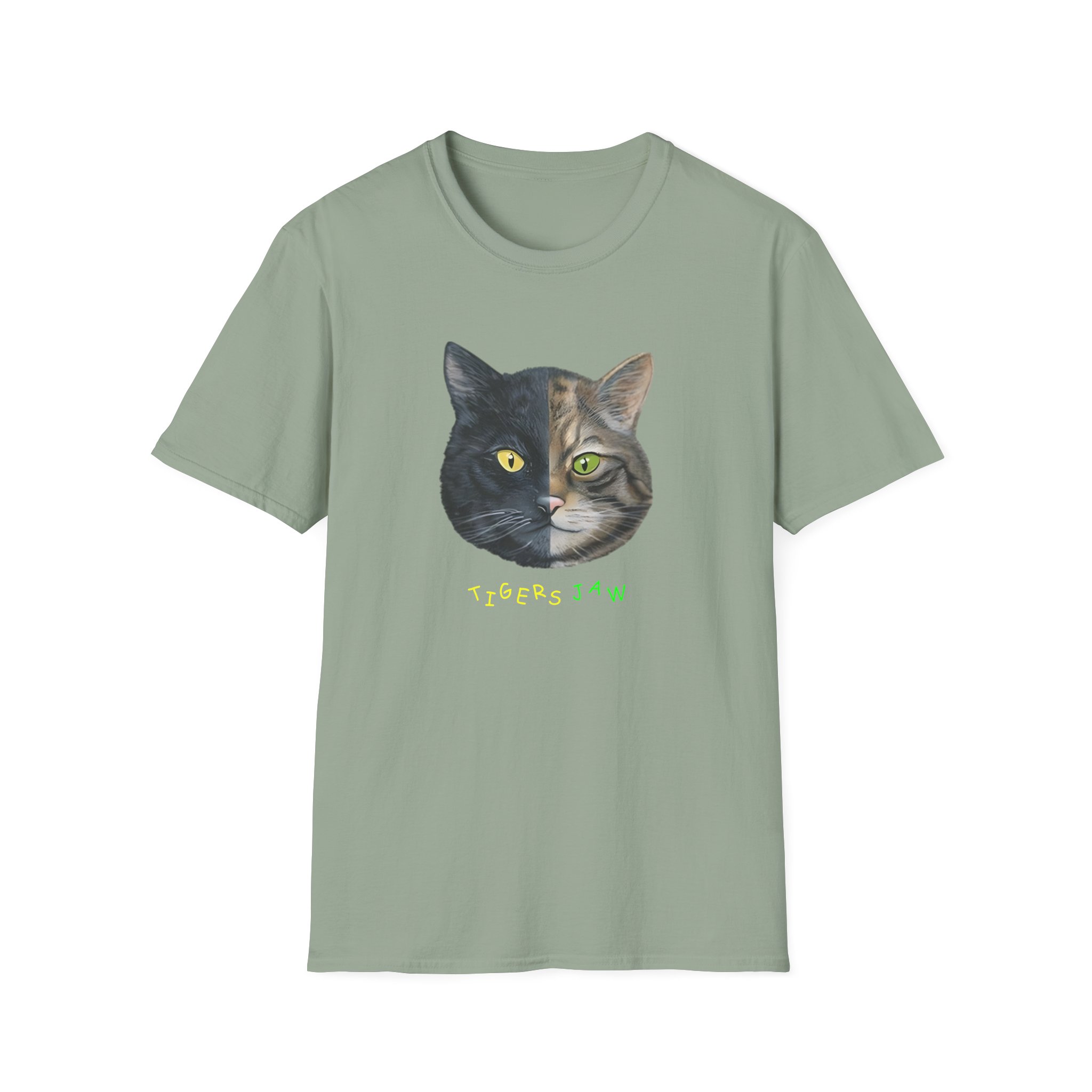 Tigers Jaw Cat Unisex Softstyle T-Shirt - Image 9