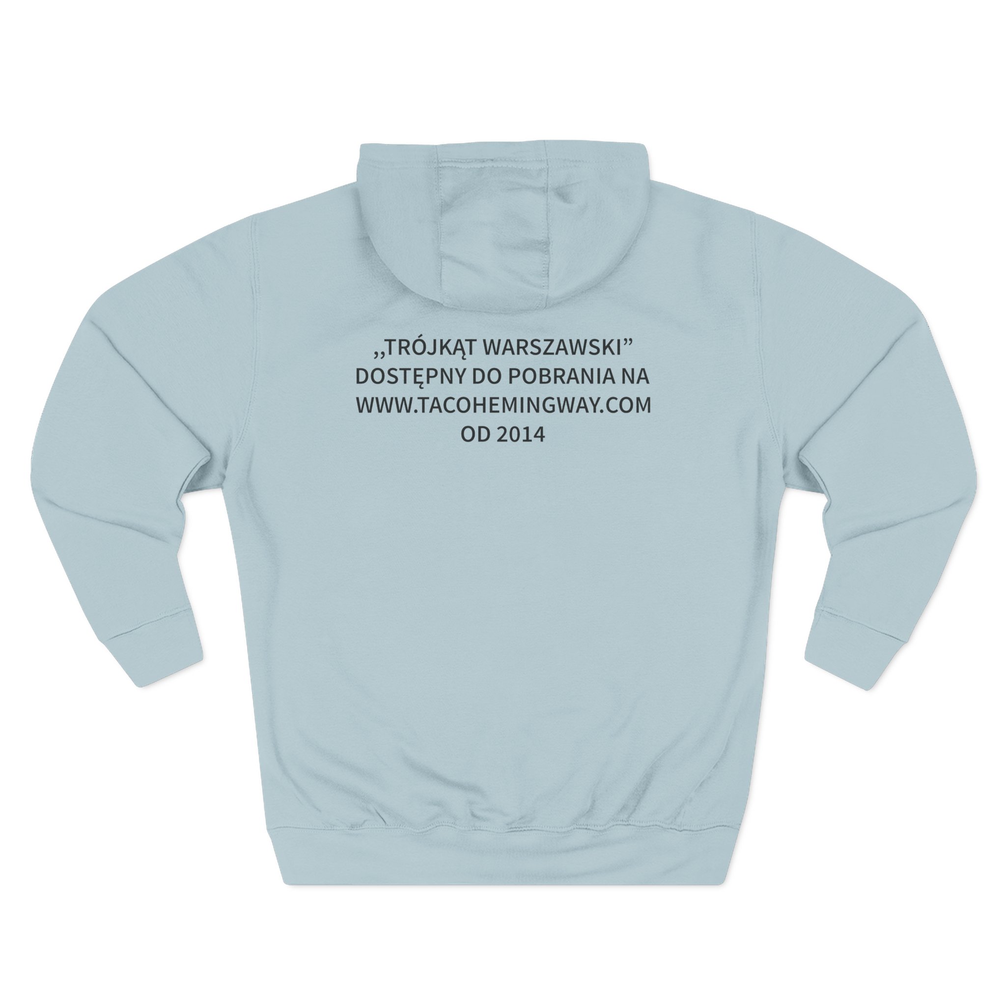 Taco Hemingway Warsaw Triangle Three-Panel Fleece Hoodie - Image 8