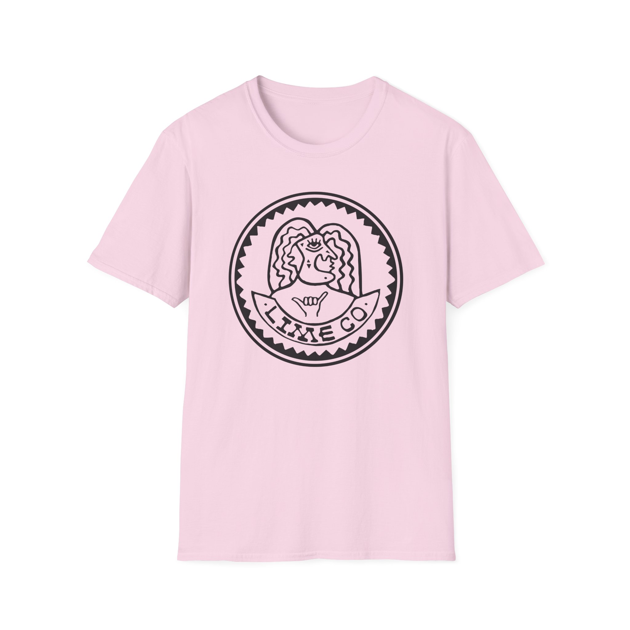 Lime Cordiale Lime Co Logo Unisex Softstyle T-Shirt - Image 21