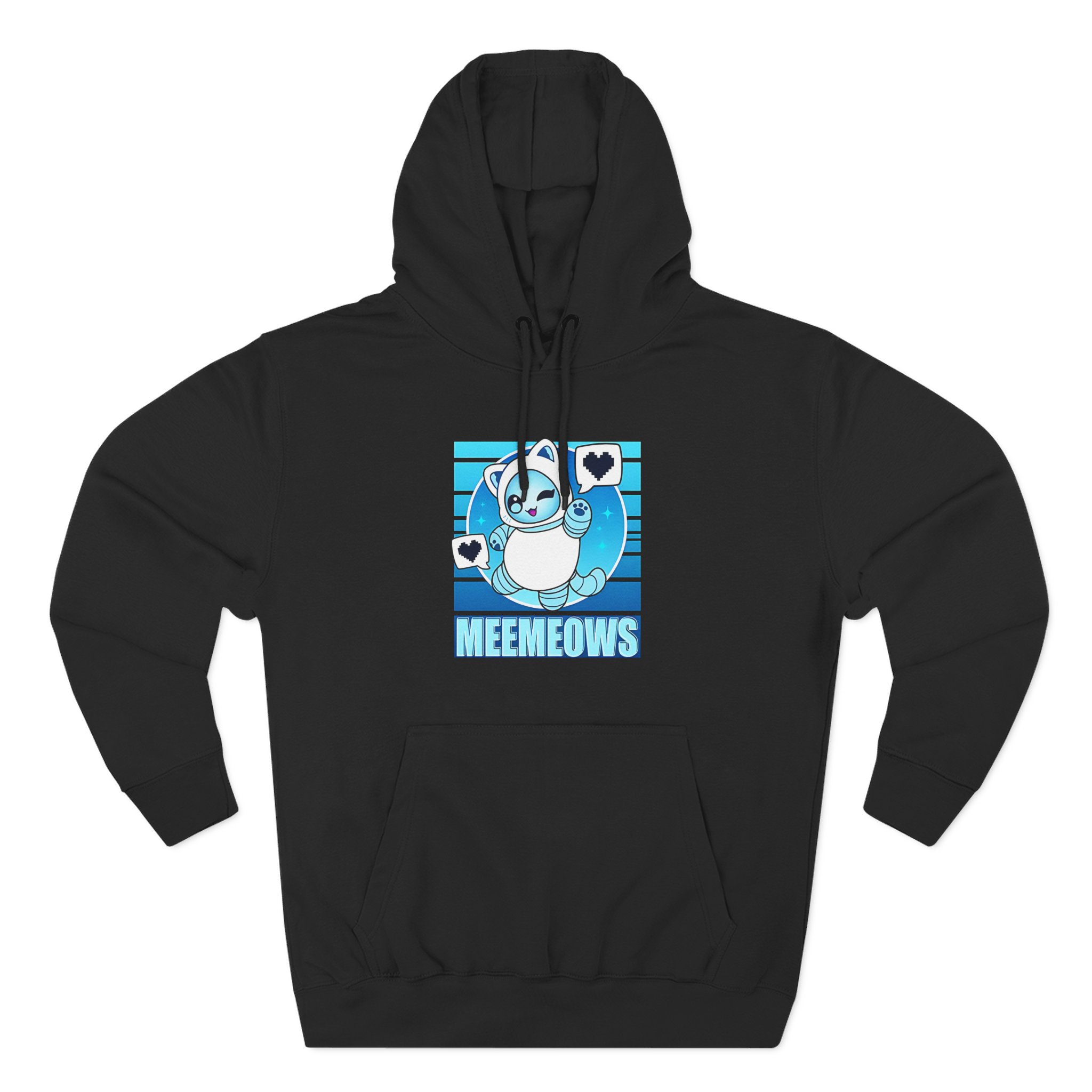 Aphmau Robot Cat Three-Panel Fleece Hoodie