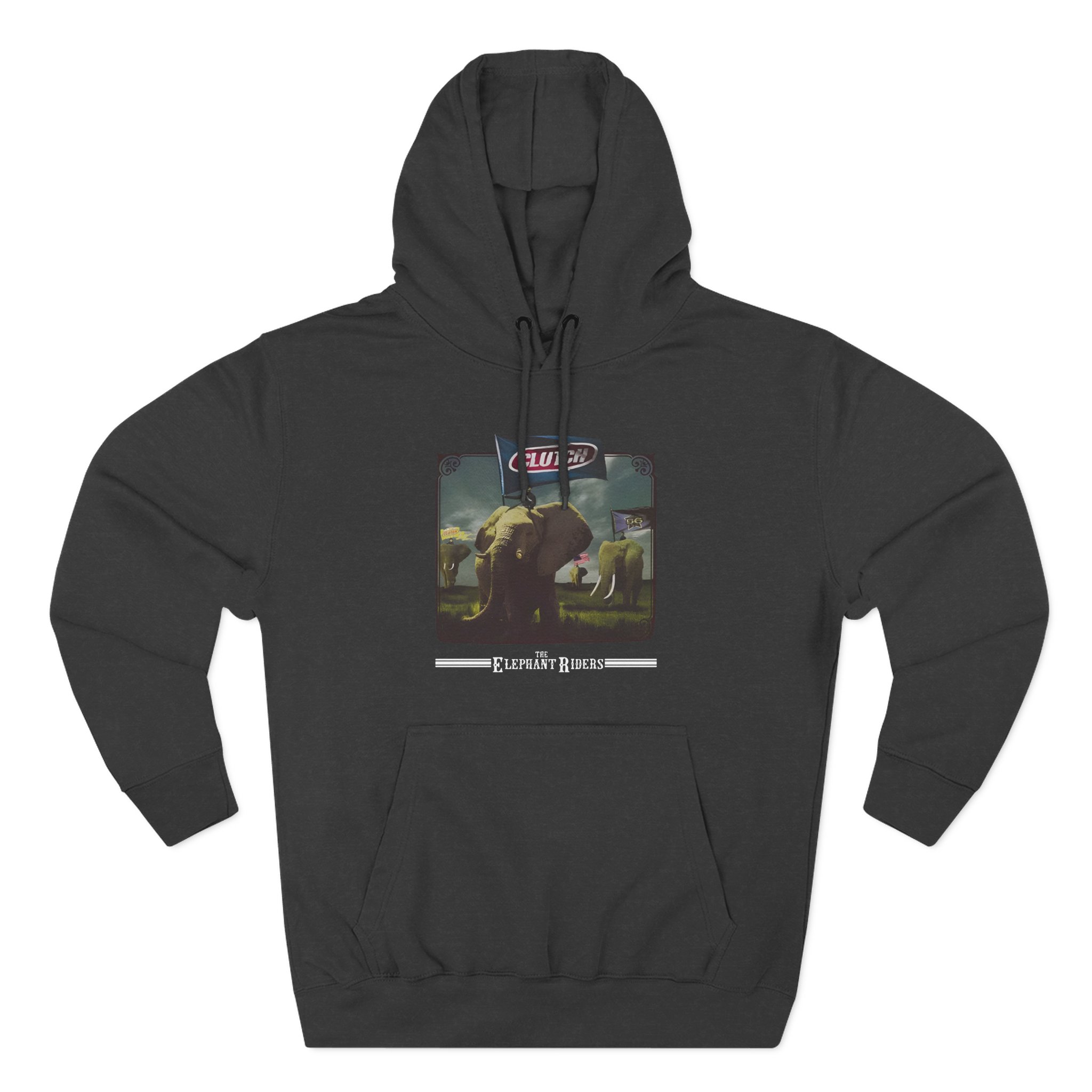 Clutch Elephant Riders Three-Panel Fleece Hoodie - Image 3