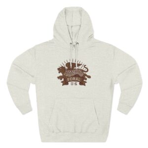 Katastro Foral Three-Panel Fleece Hoodie
