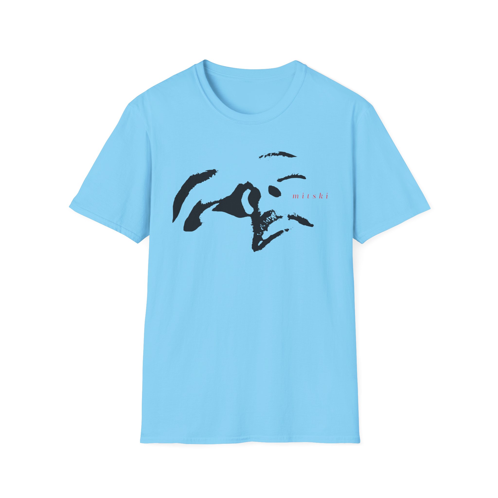 Mitski Face Unisex Softstyle T-Shirt - Image 13