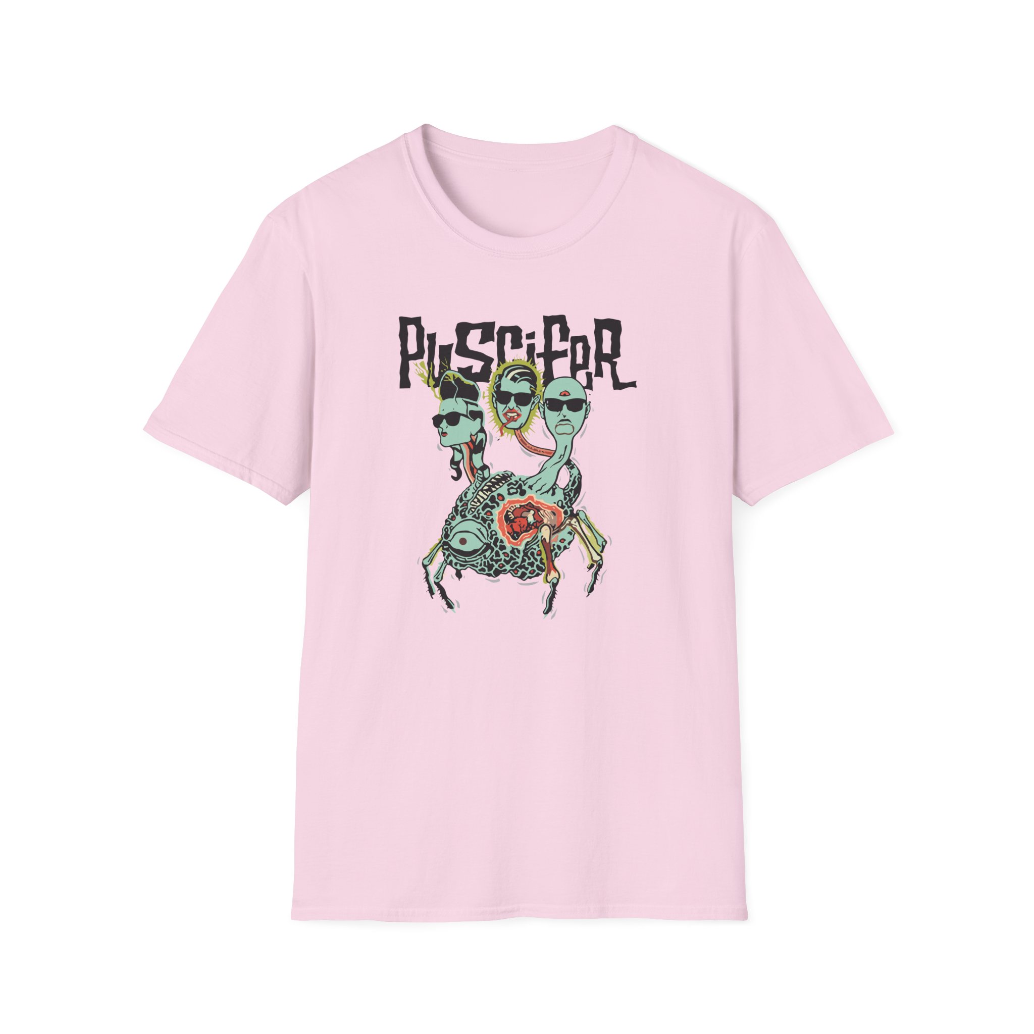Puscifer Global Probing Unisex Softstyle T-Shirt - Image 19
