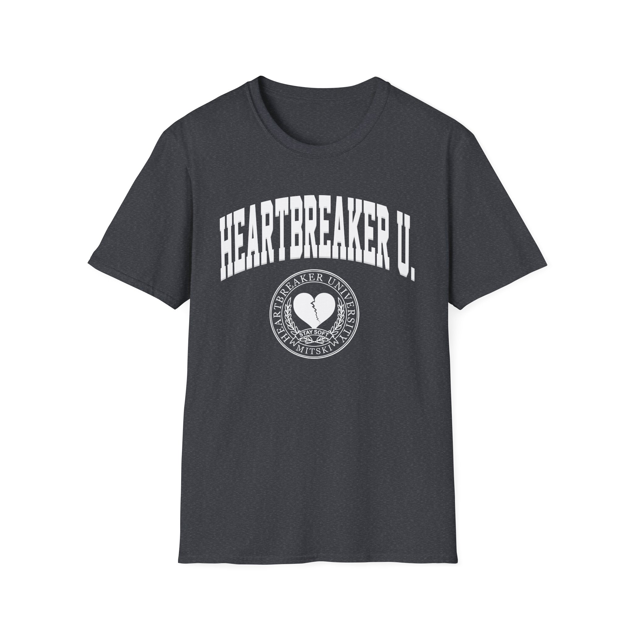 Mitski Heartbreaker University Unisex Softstyle T-Shirt - Image 19