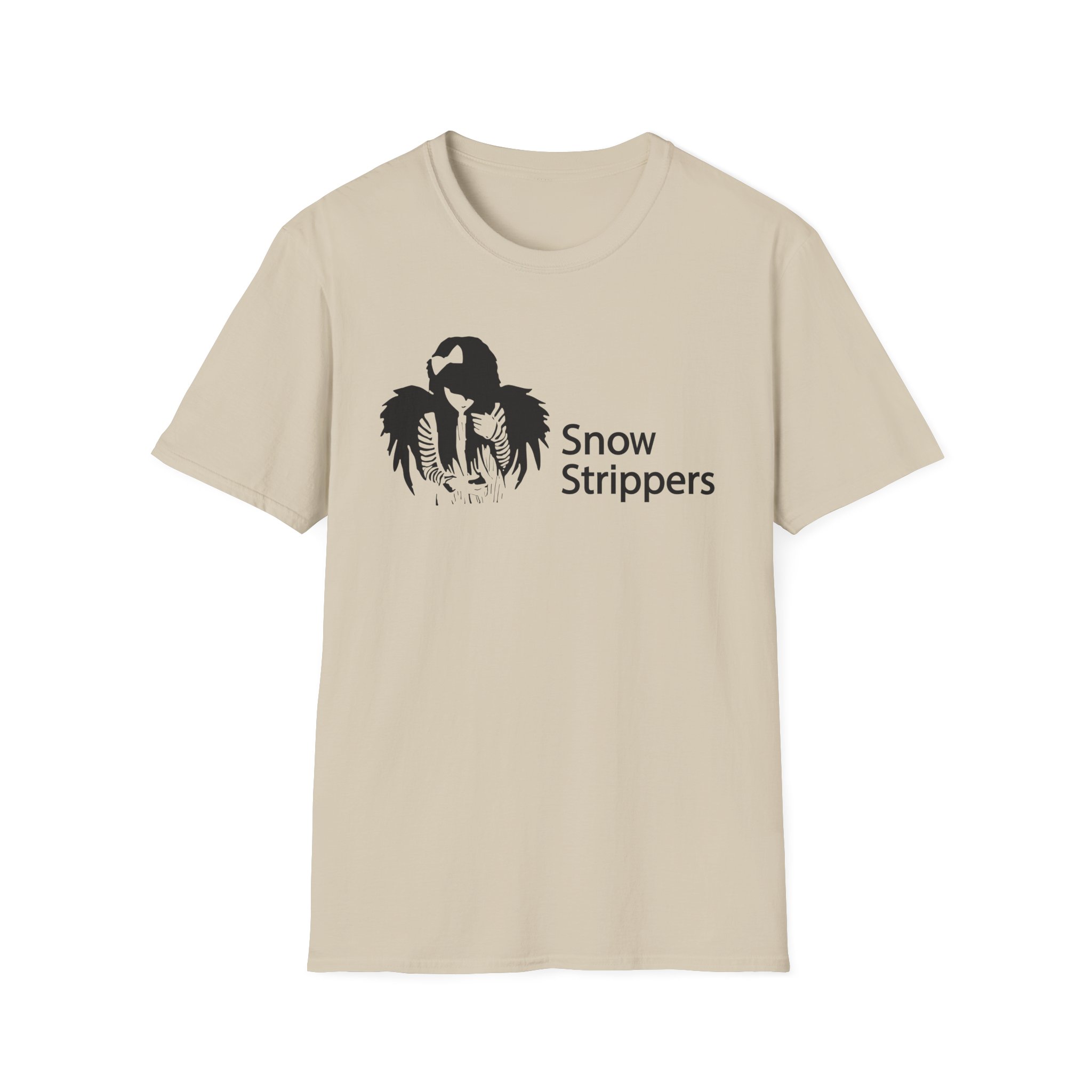 Snow Strippers Unisex Softstyle T-Shirt - Image 5