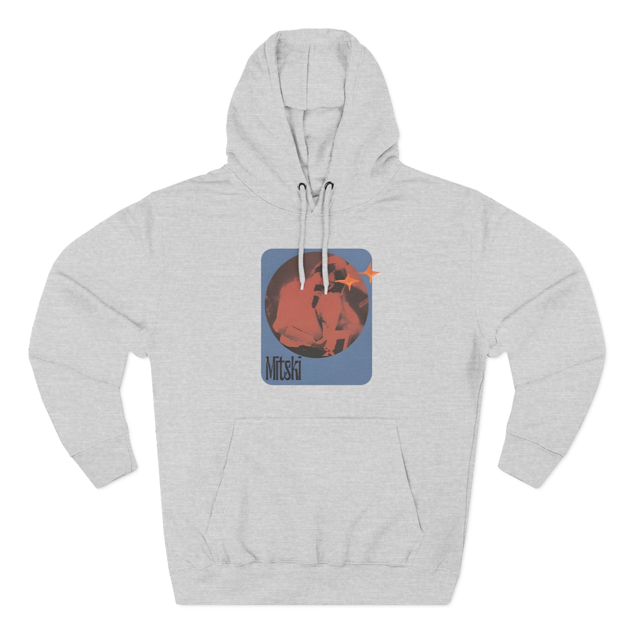 Mitski Stars Retro Three-Panel Fleece Hoodie - Image 3
