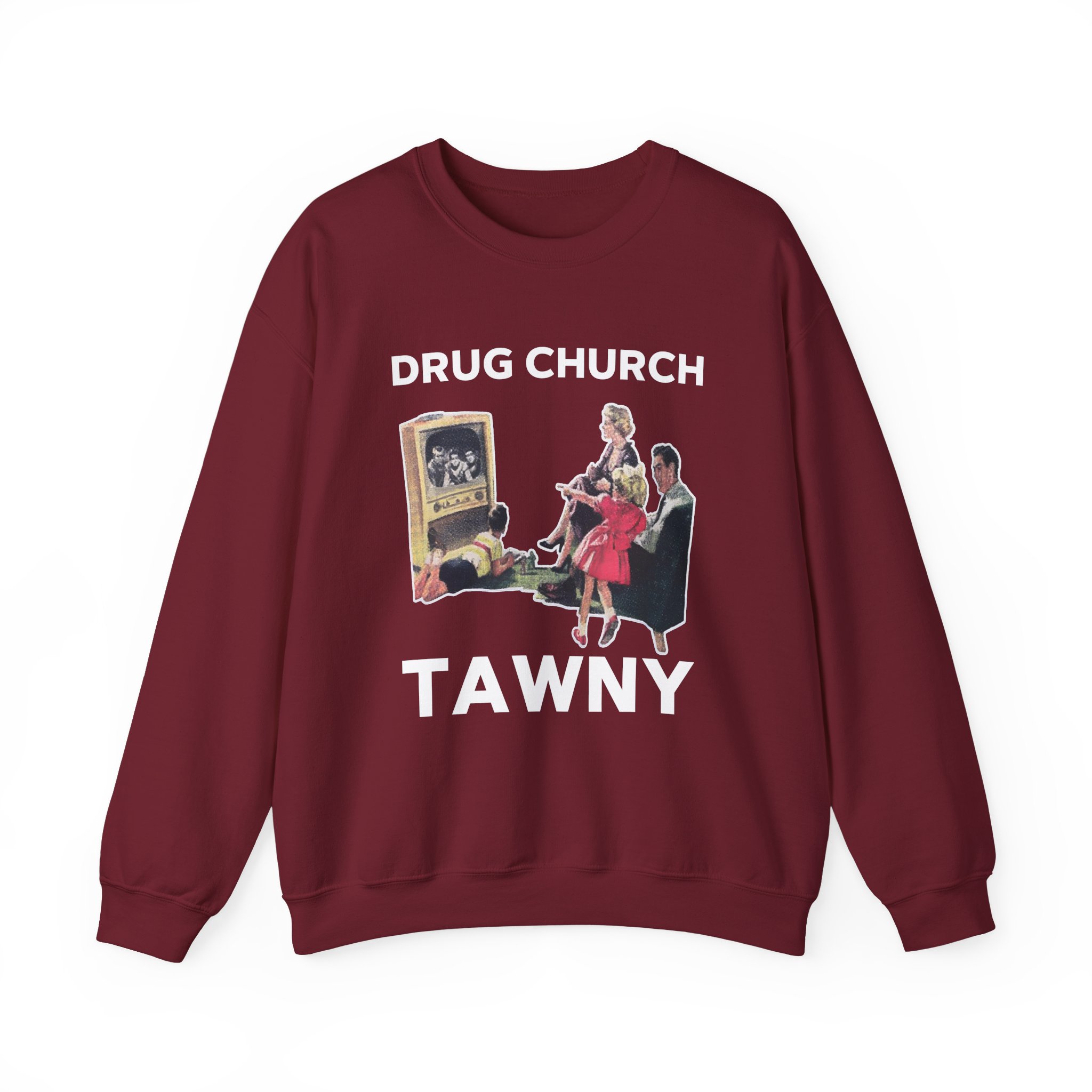 Drug Church TV Unisex Heavy Blend™ Crewneck Sweatshirt - Image 17