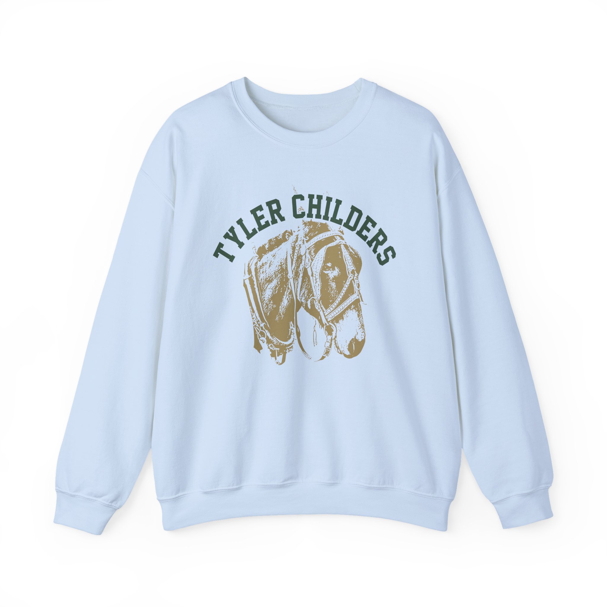 Tyler Childers Mule Raglan Unisex Heavy Blend™ Crewneck Sweatshirt - Image 11