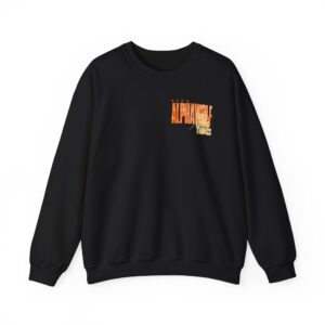 Alpha Wolf Clock Unisex Heavy Blend™ Crewneck Sweatshirt