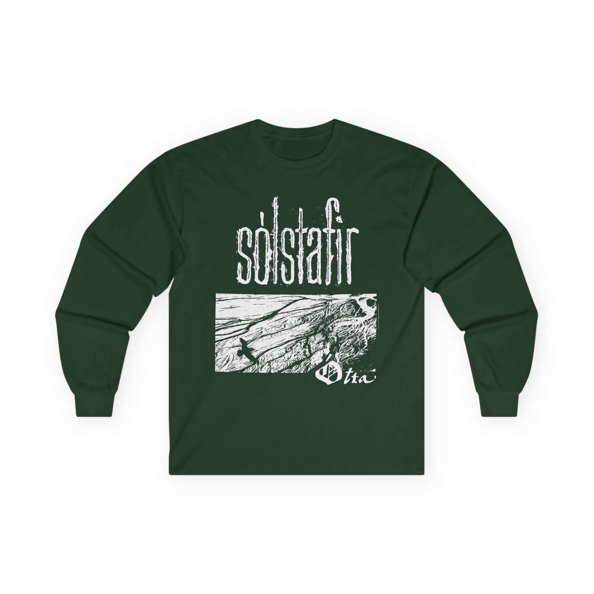 Solstafir Ótta Raven Unisex Ultra Cotton Long Sleeve Tee - Image 7